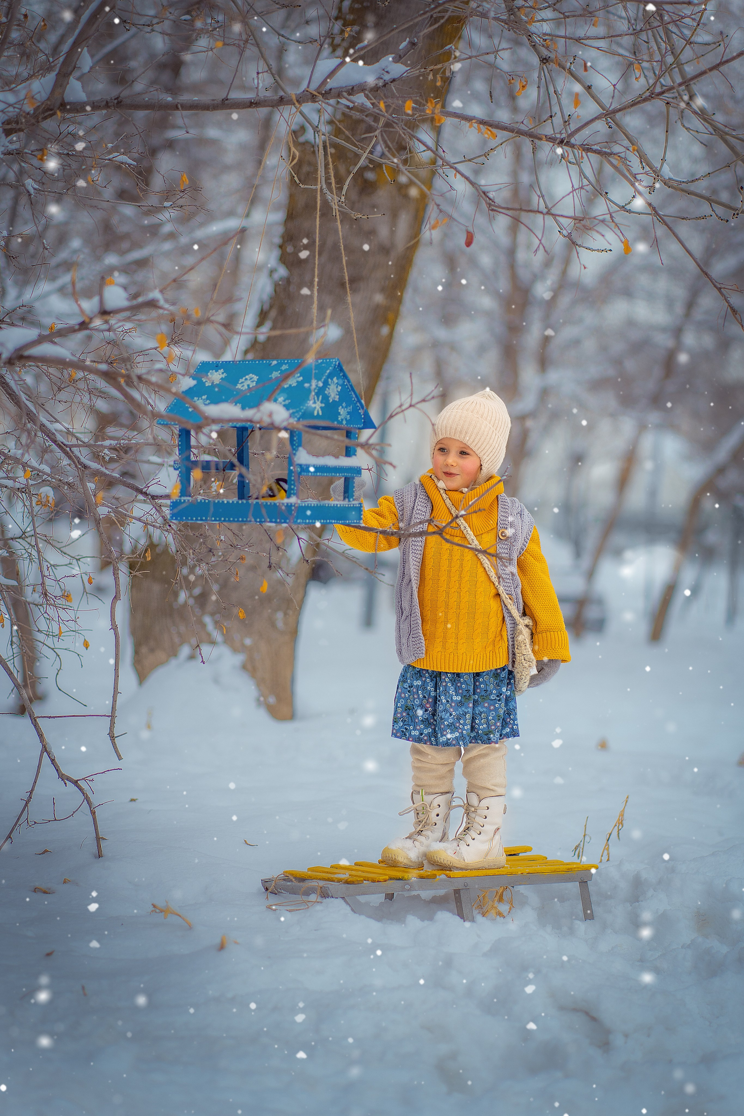 Детские зимнии фотосессии. Детский и семейный фотограф в Москве и Подмосковье Настя Наумова