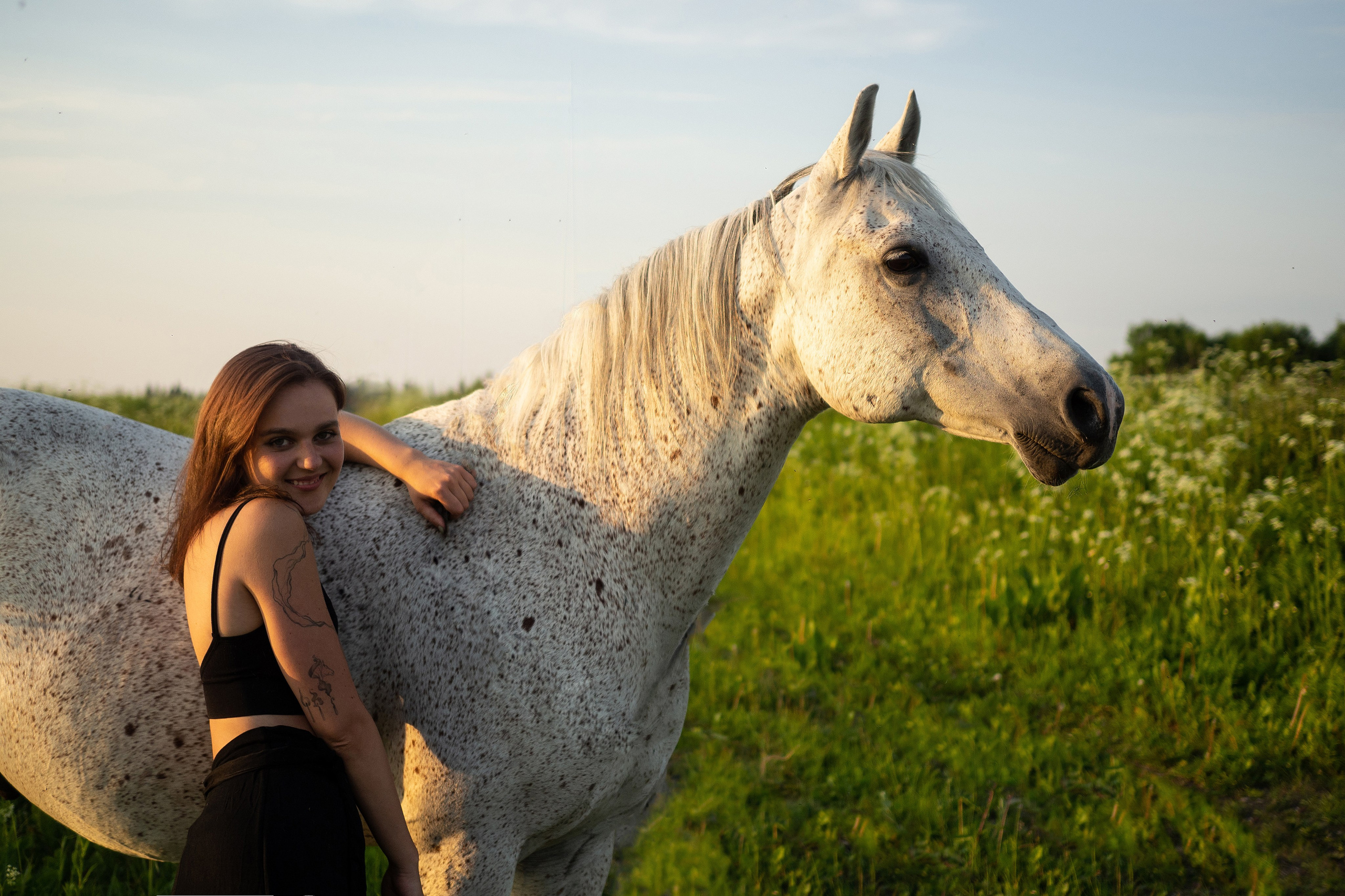 Даша и Персик