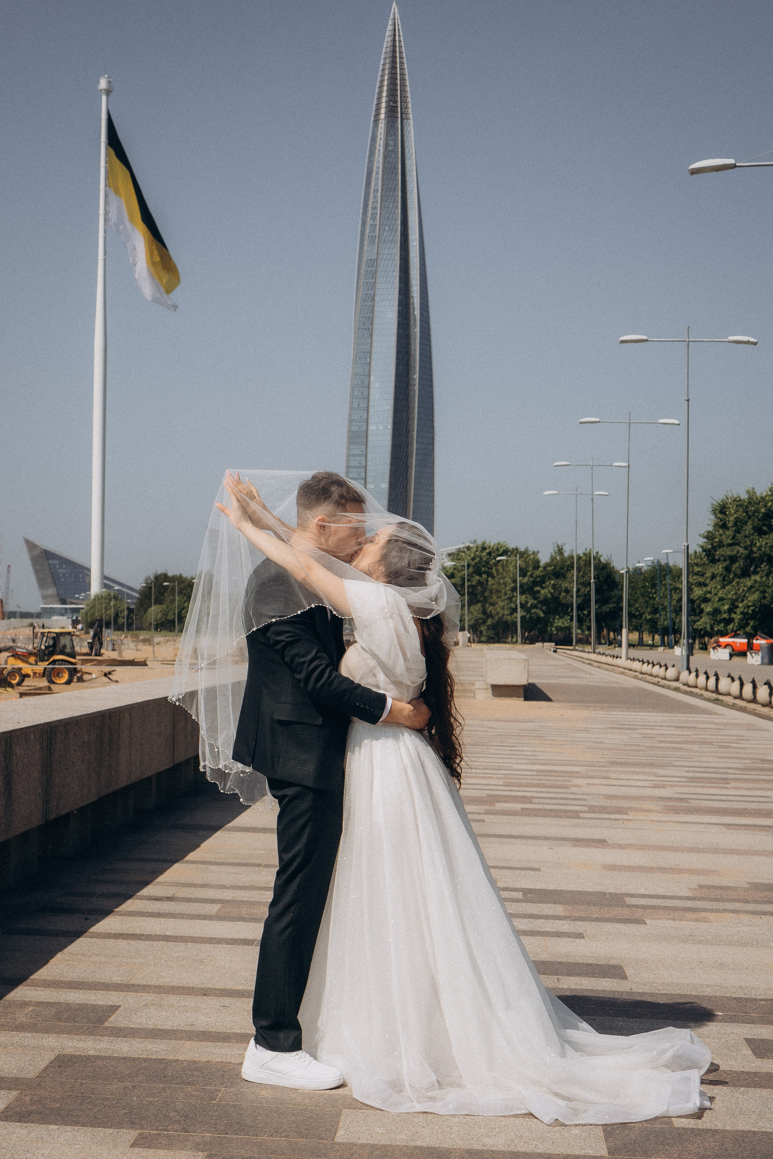 СВАДЕБНАЯ СЬЕМК В ПАРКЕ 300-ЛЕТИЯ. Профессиональный фотограф, Санкт-Петербург — Виктория Богомолова