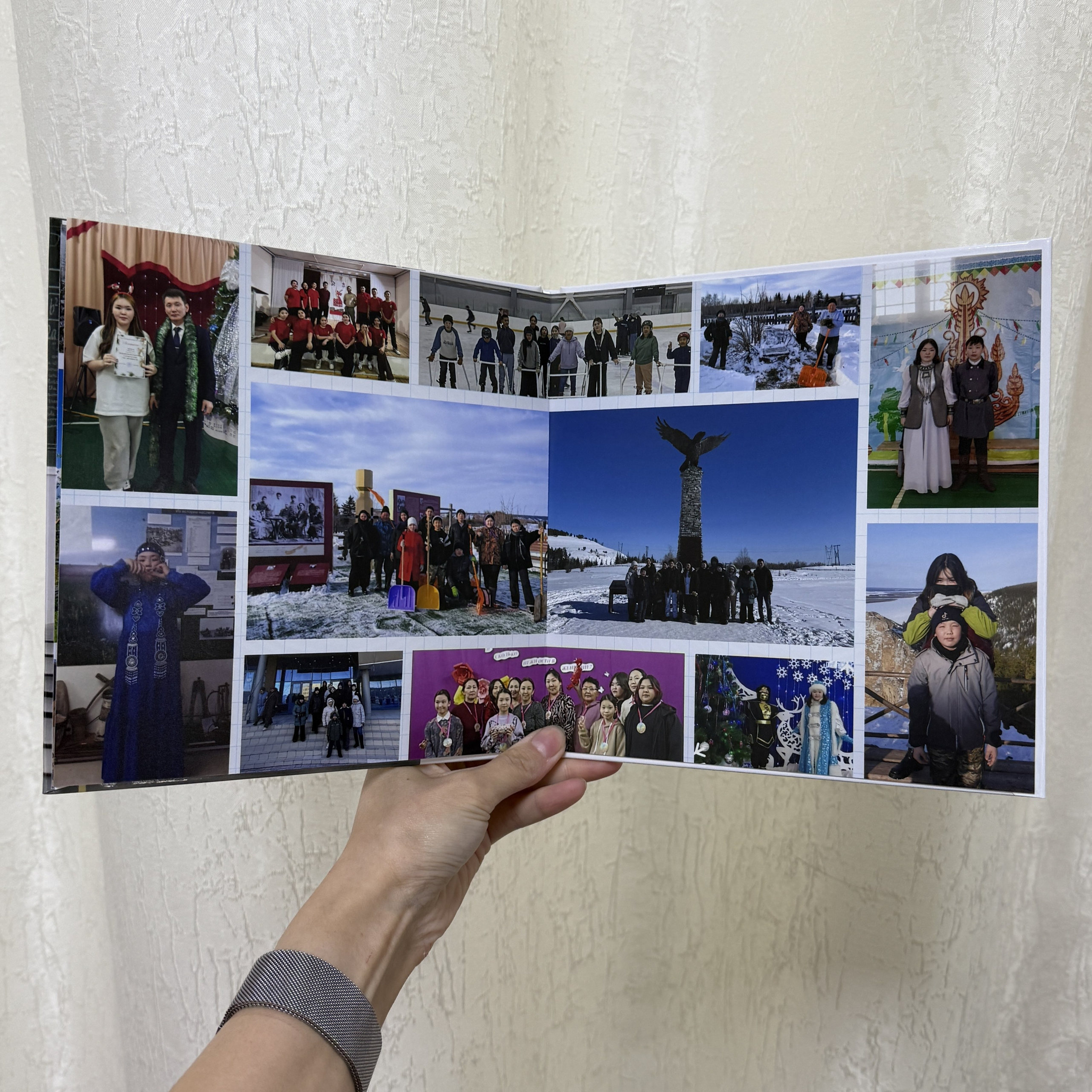 Фотокнига 20×20 — 2 разворота. ФОТОГРАФ в Якутске Сардана Баишева