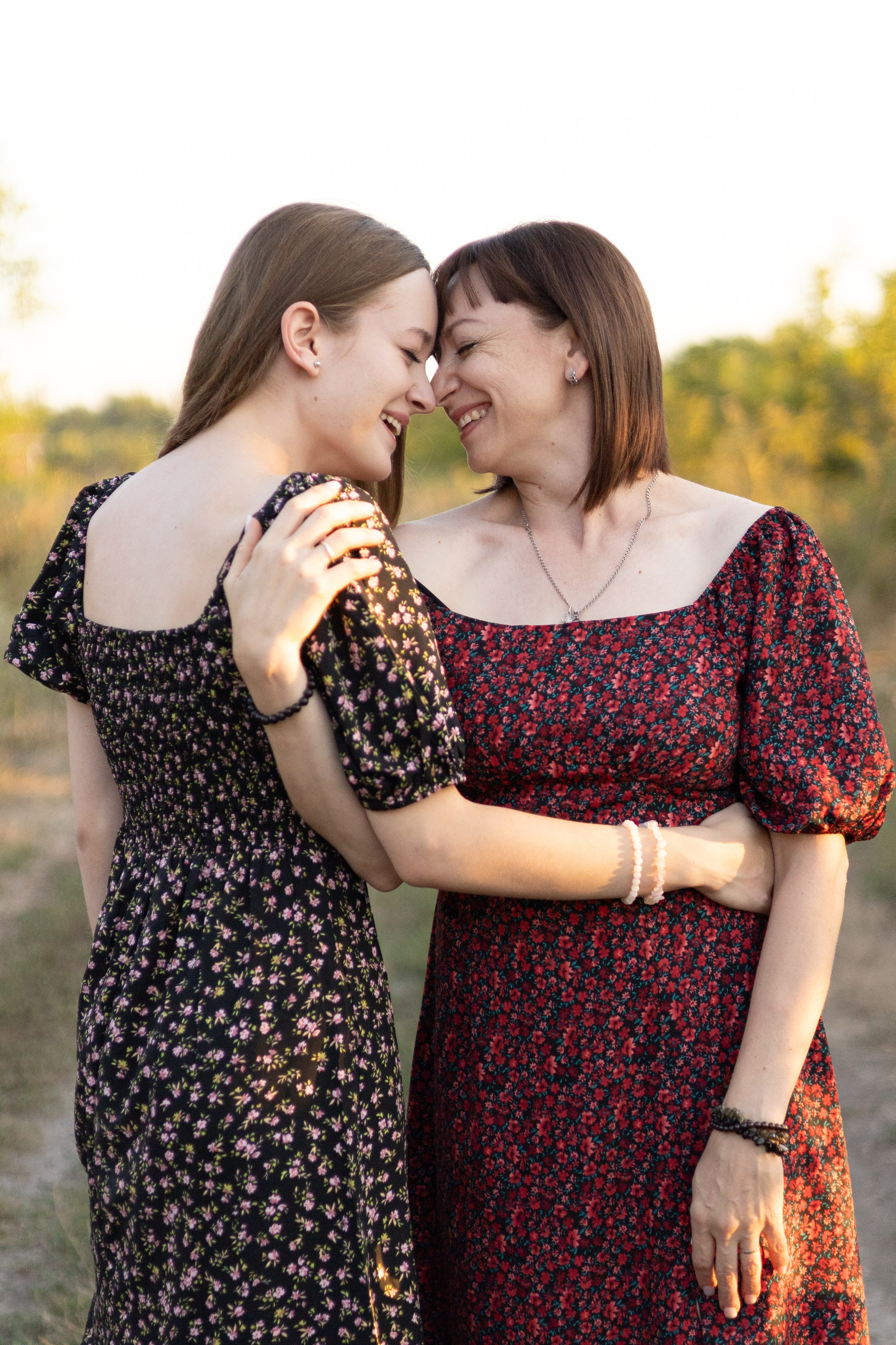 Виктория и Алина. Мама и дочка