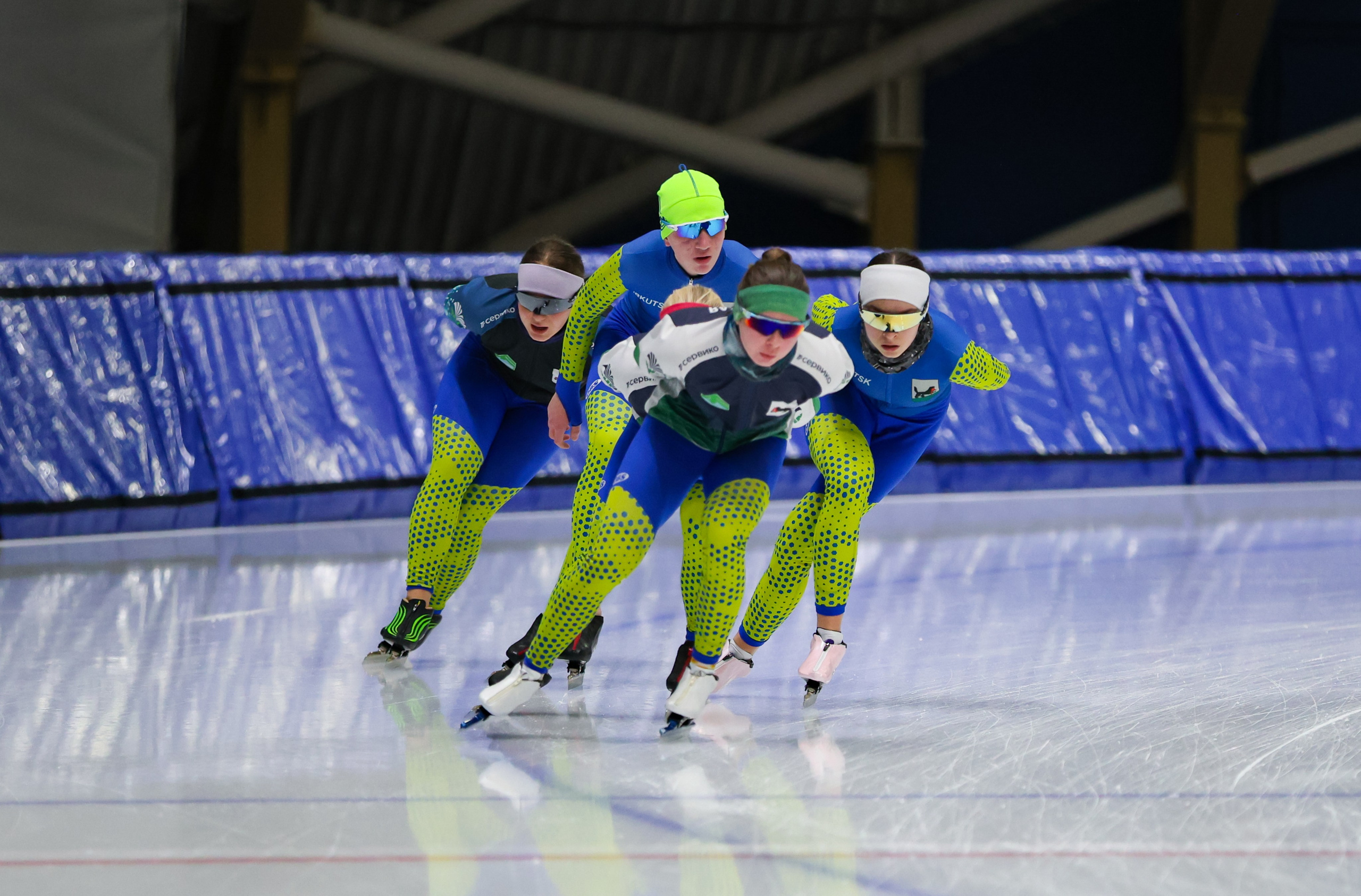 Тренировки. Конькобежный спорт. Иркутск, 2026. Спортивная съемка Мария Царфати