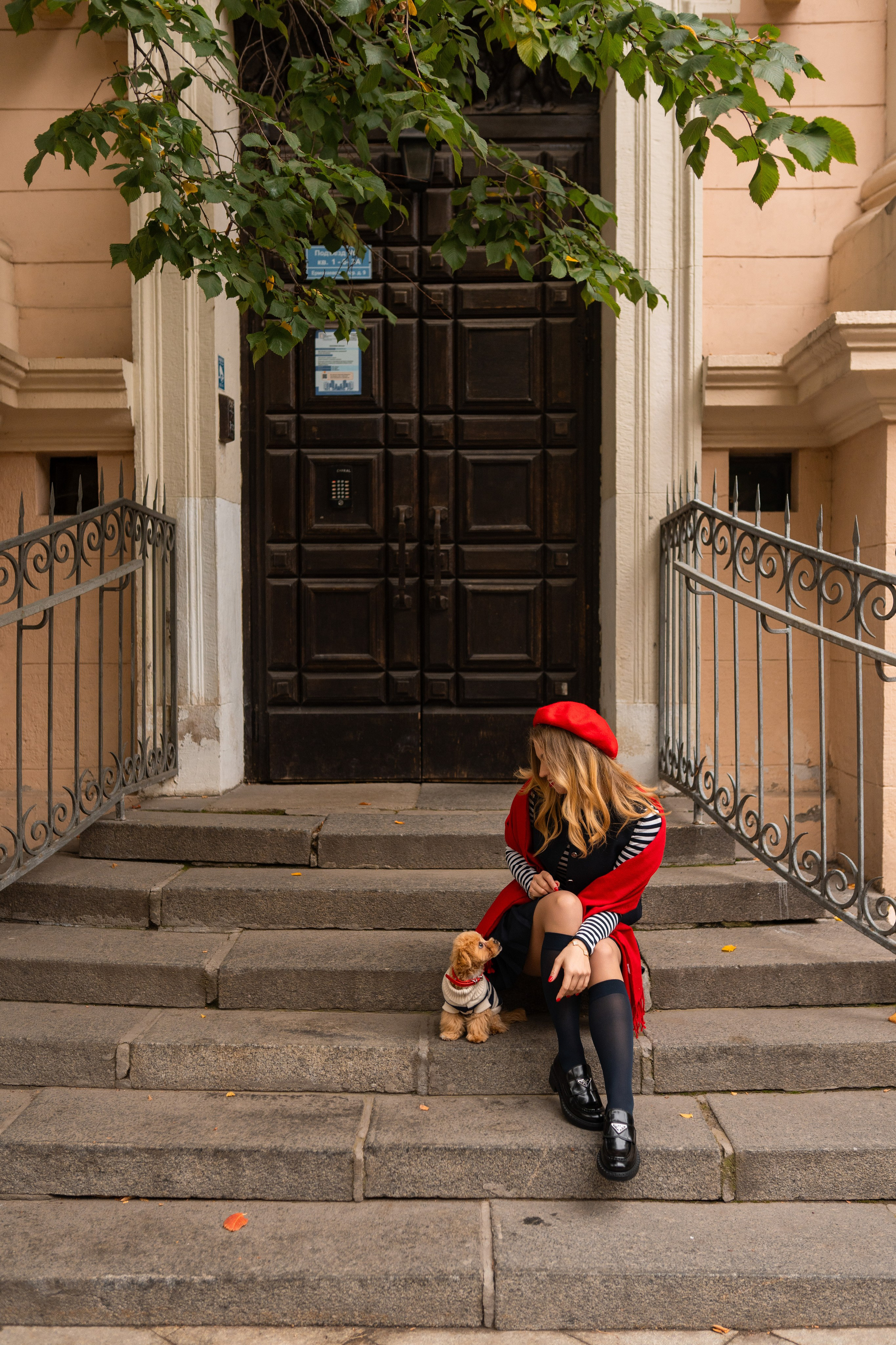 Индивидуальная прогулка на Патриках. Свадебный фотограф в Москве Анна Полушина