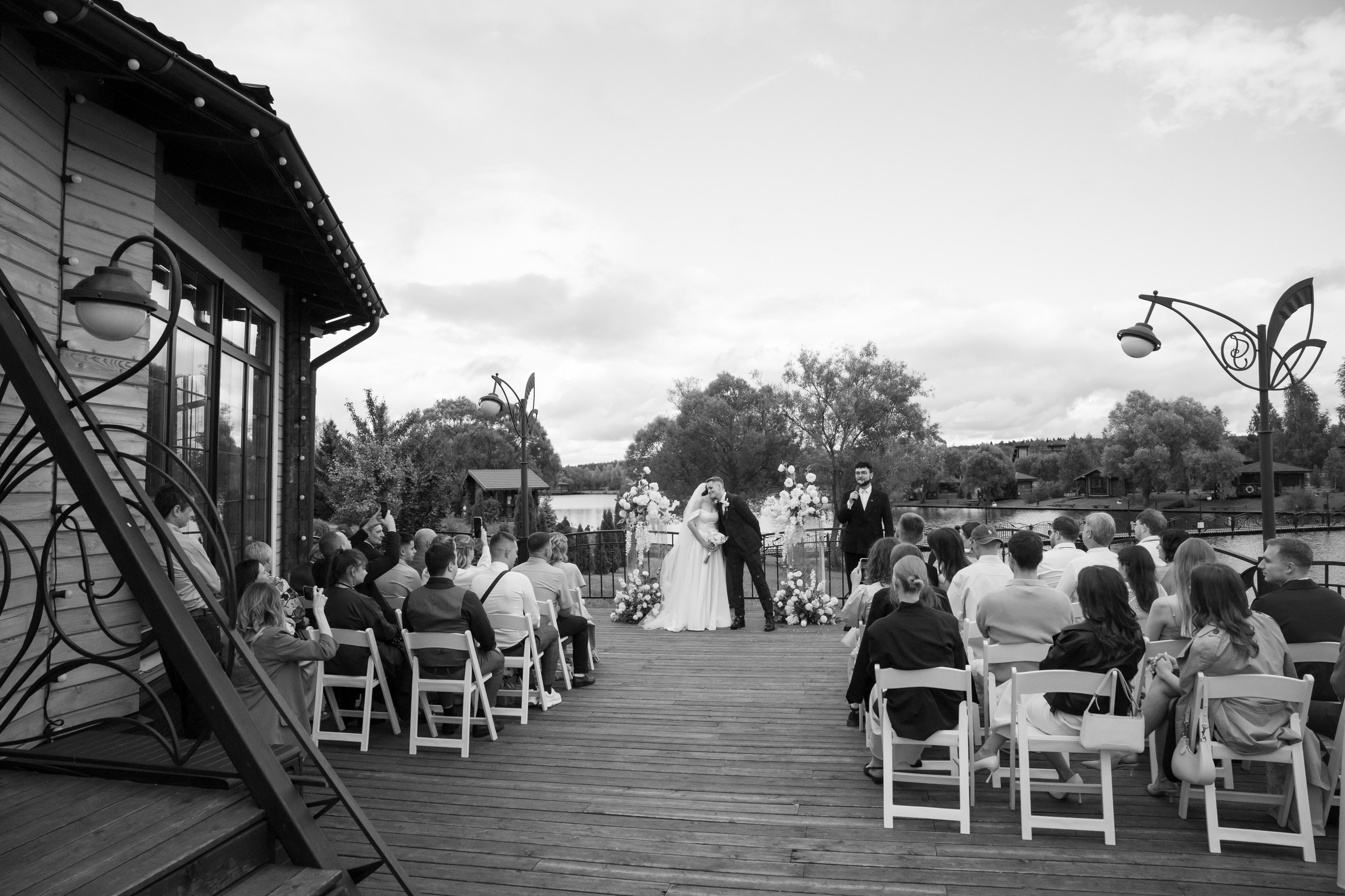 Регистрация в отеле Fish Point, ЗАГС Бутово, прогулка в Остафьево. Свадебный и репортажный фотограф (Москва, Королев и другие)