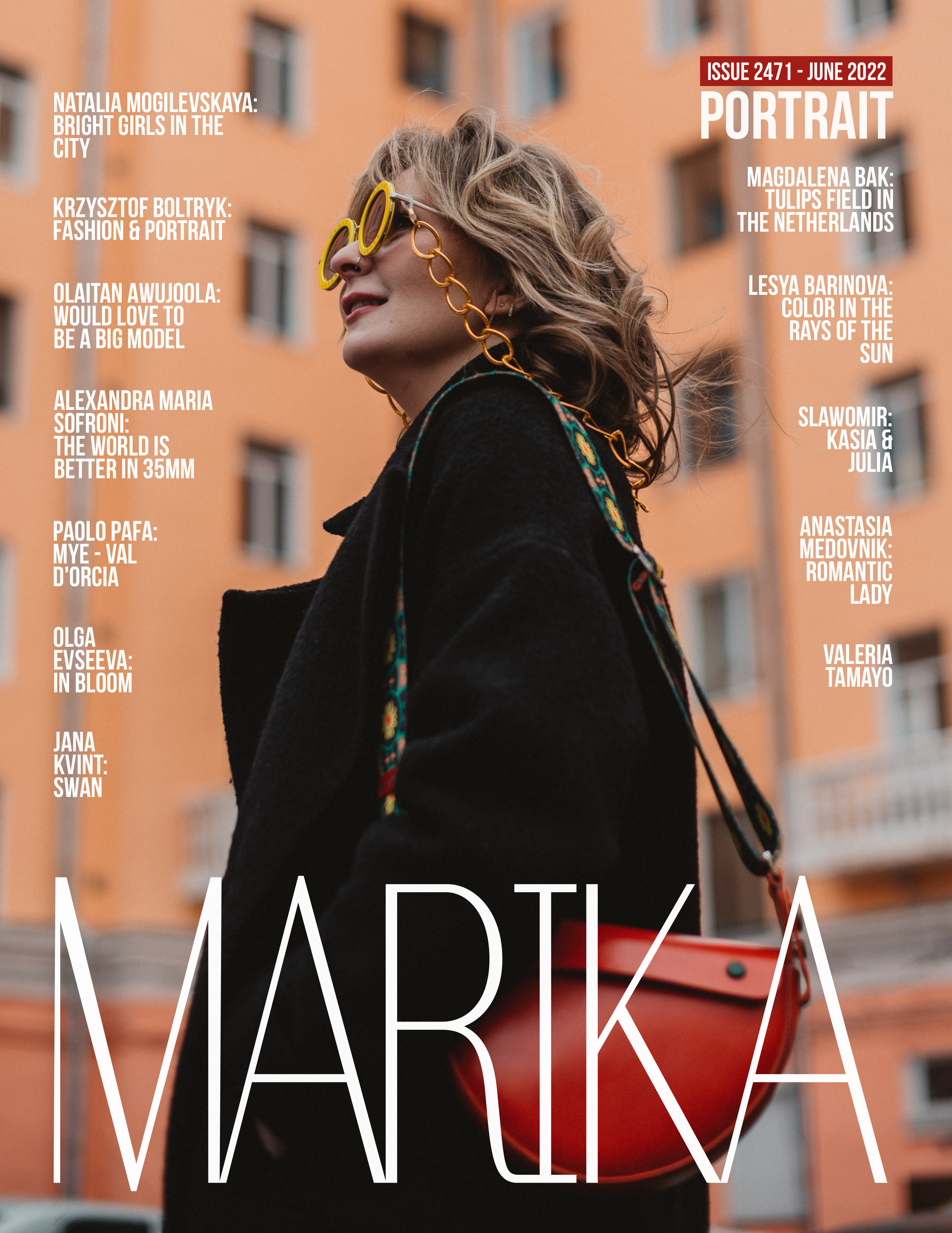 MARIKA MAGAZINE PORTRAIT. Обложка журнала. Фотограф Наталья Могилевская Мурманск Териберка Сейдозеро Рыбачий