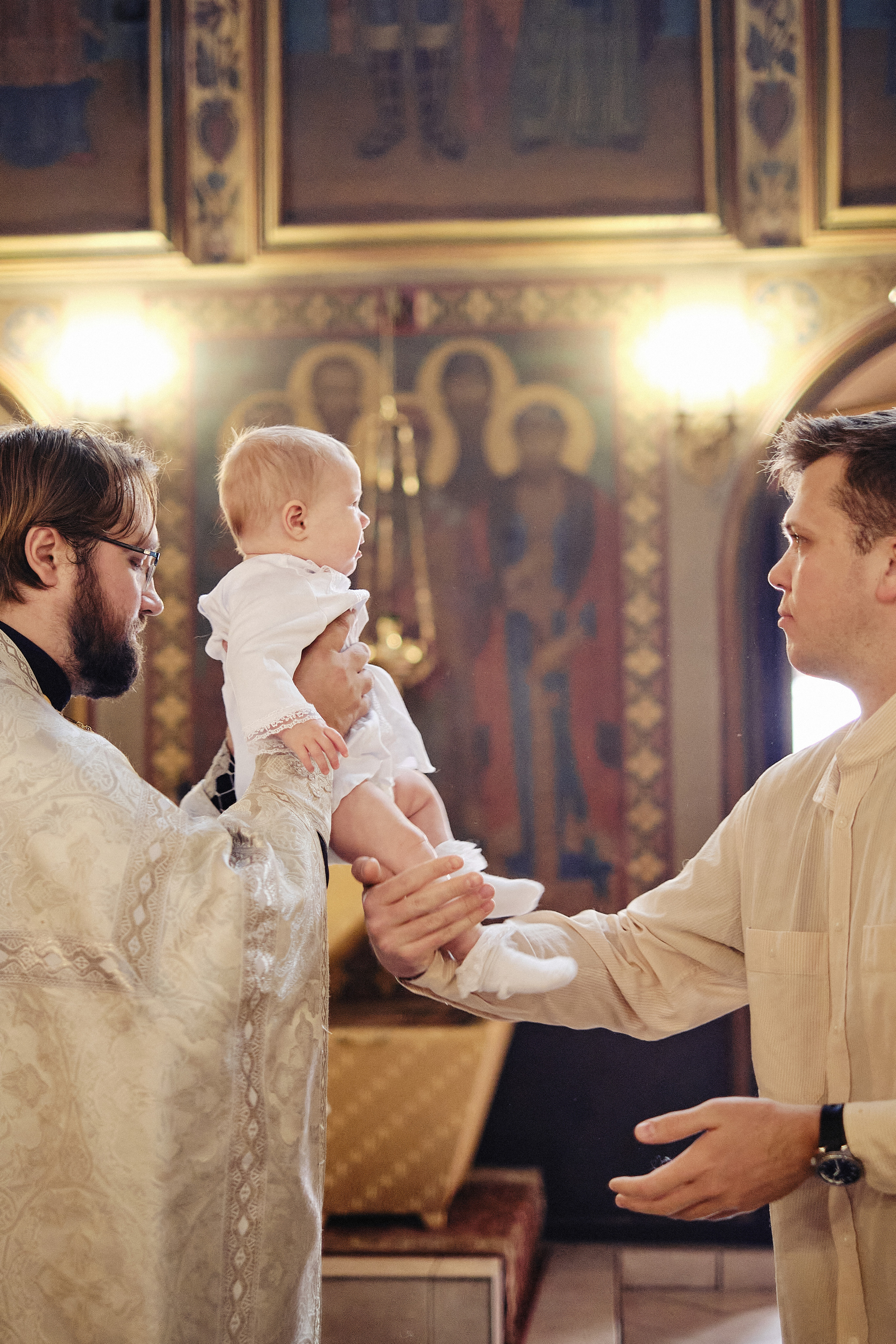 Таинство Крещения. Портретная и семейная фотосъемка в Москве