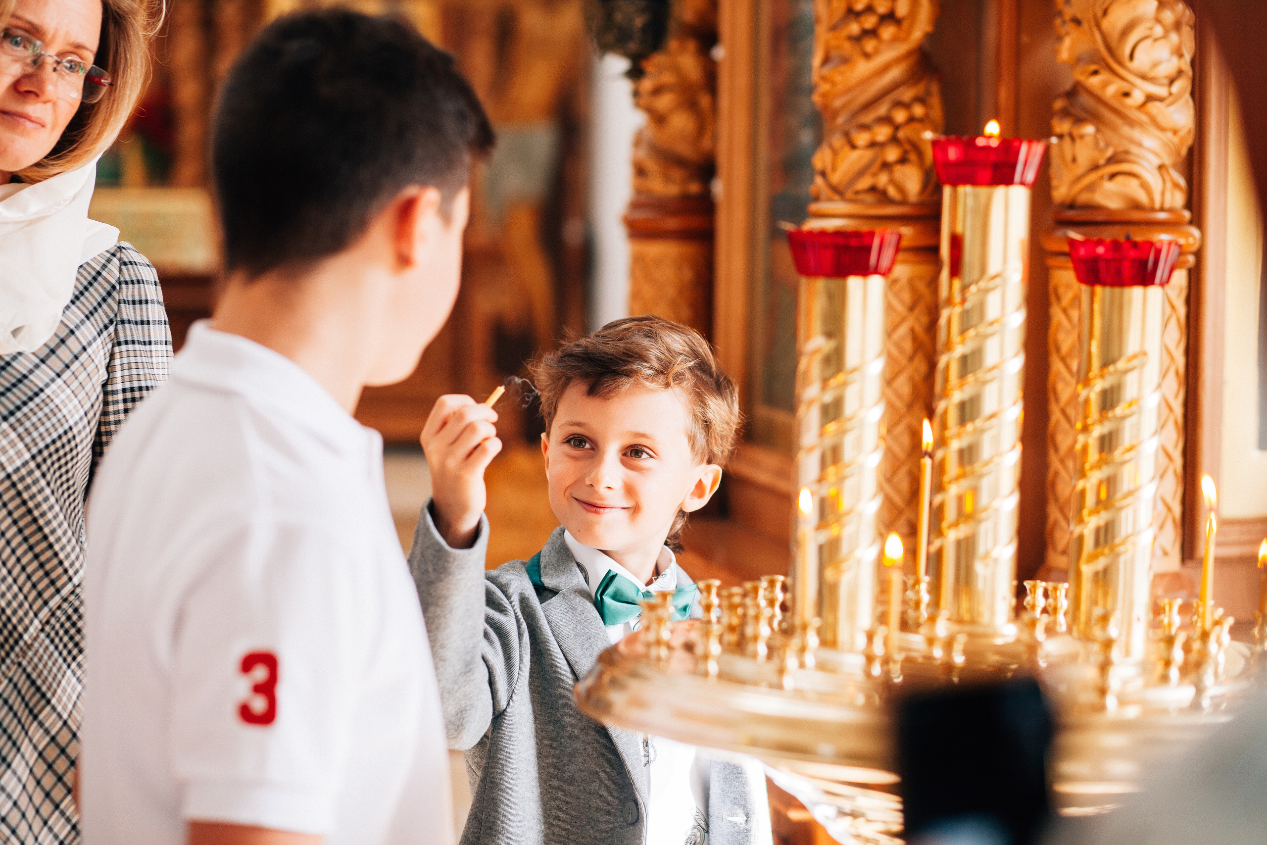 Таинство Крещения. Портретная и семейная фотосъемка в Москве