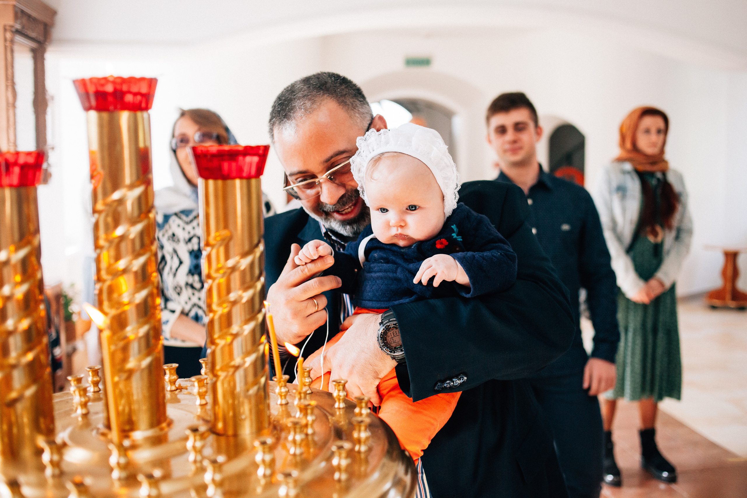 Таинство Крещения. Портретная и семейная фотосъемка в Москве