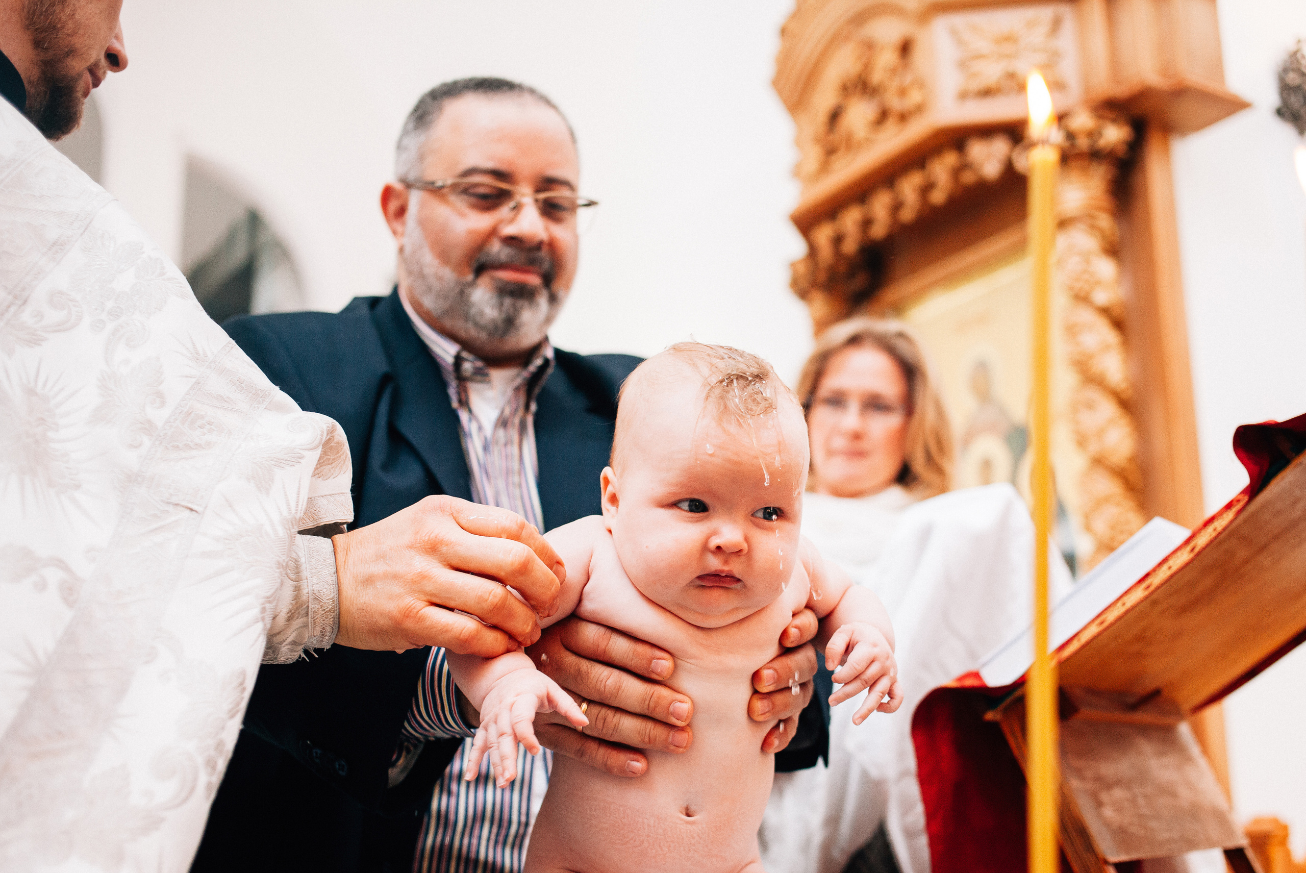 Таинство Крещения. Портретная и семейная фотосъемка в Москве
