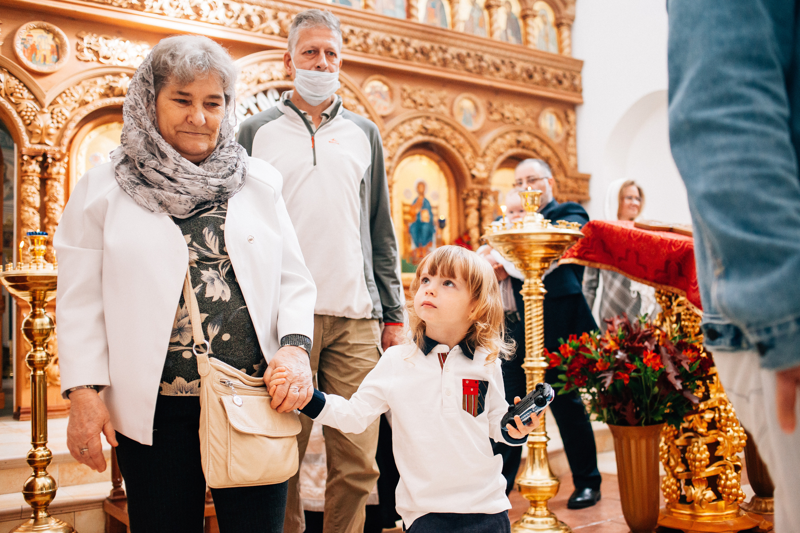 Таинство Крещения. Портретная и семейная фотосъемка в Москве
