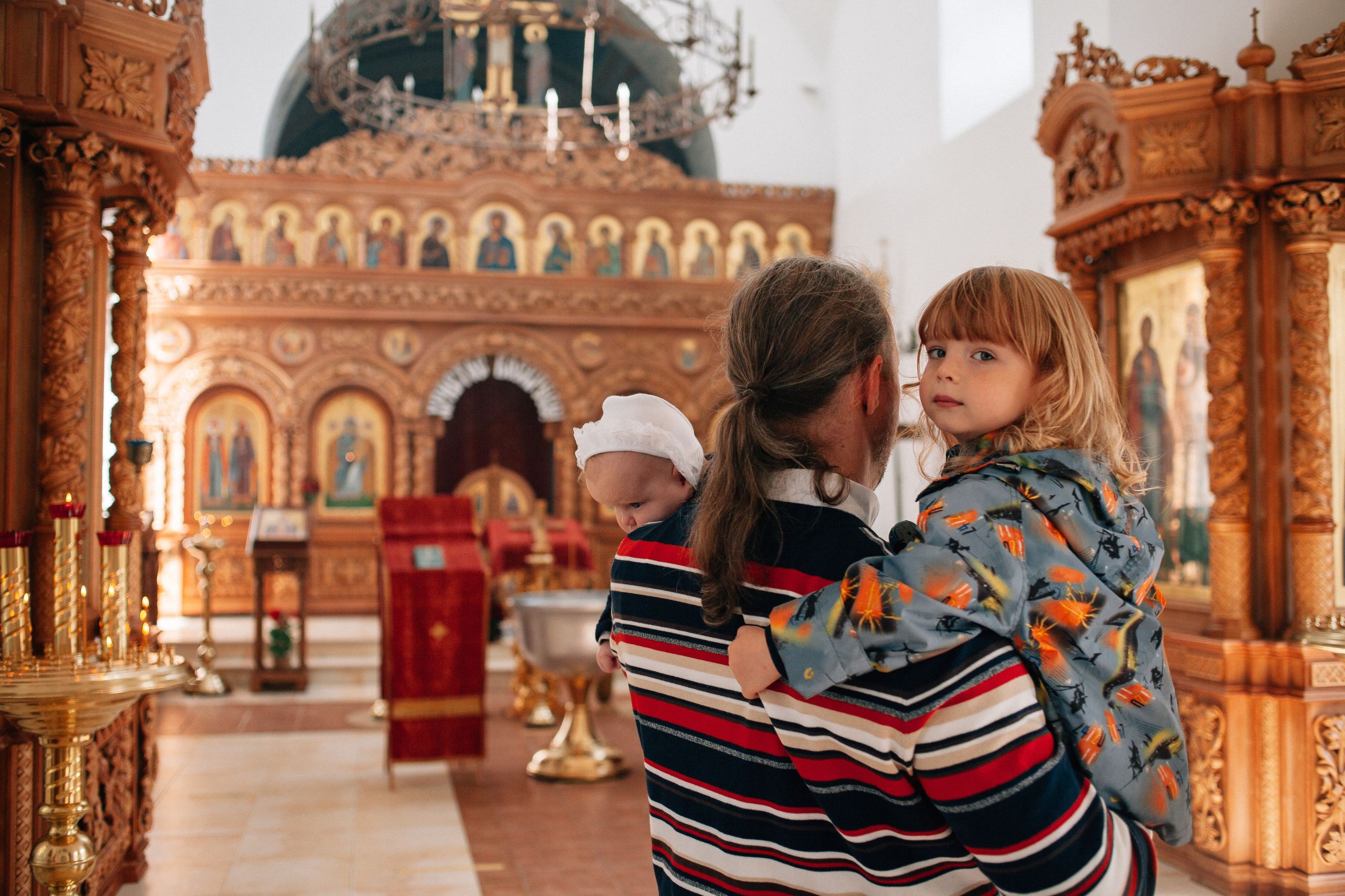 Таинство Крещения. Портретная и семейная фотосъемка в Москве