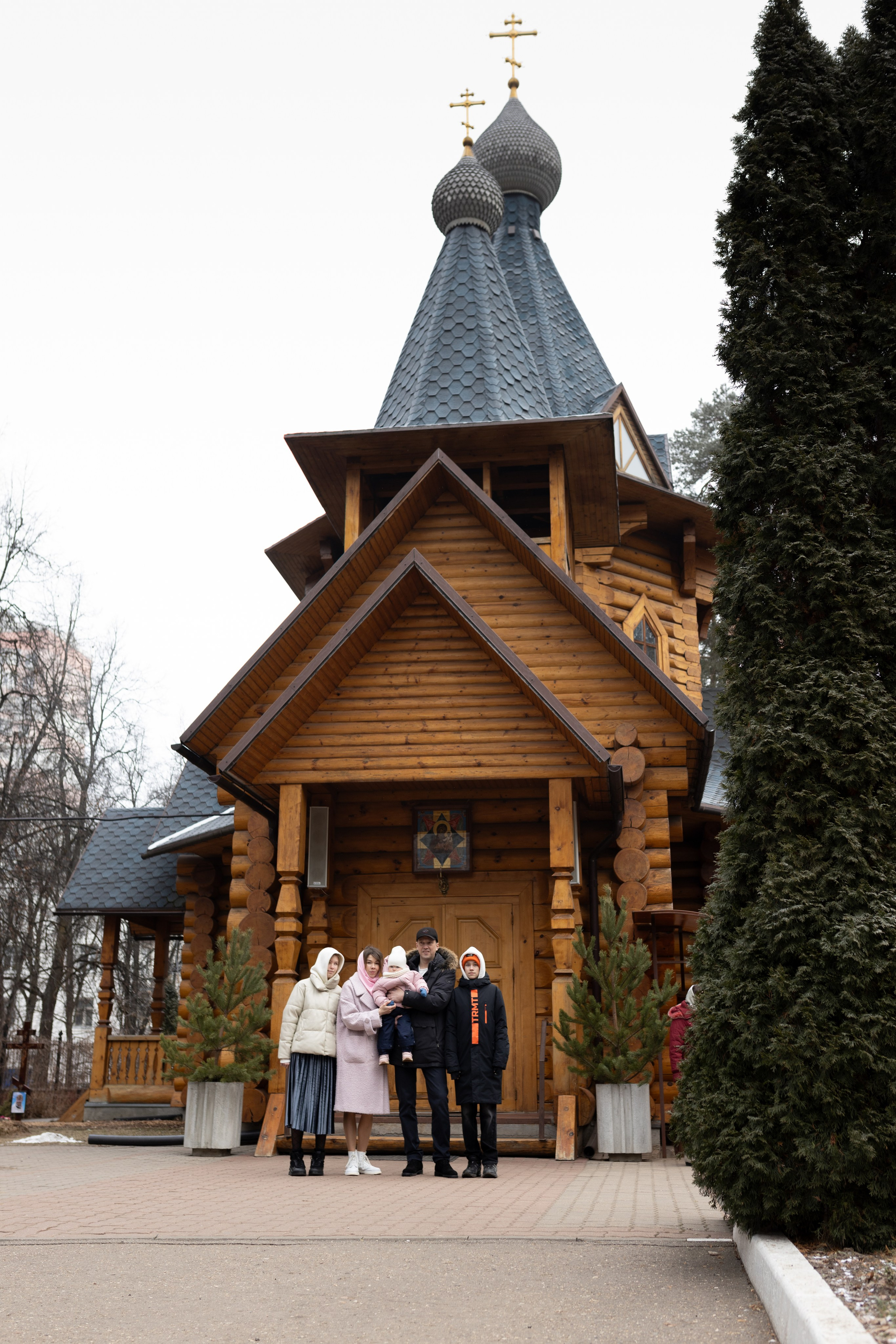 Таинство Крещения Ксении. Фотограф в Железнодорожном и Балашихе