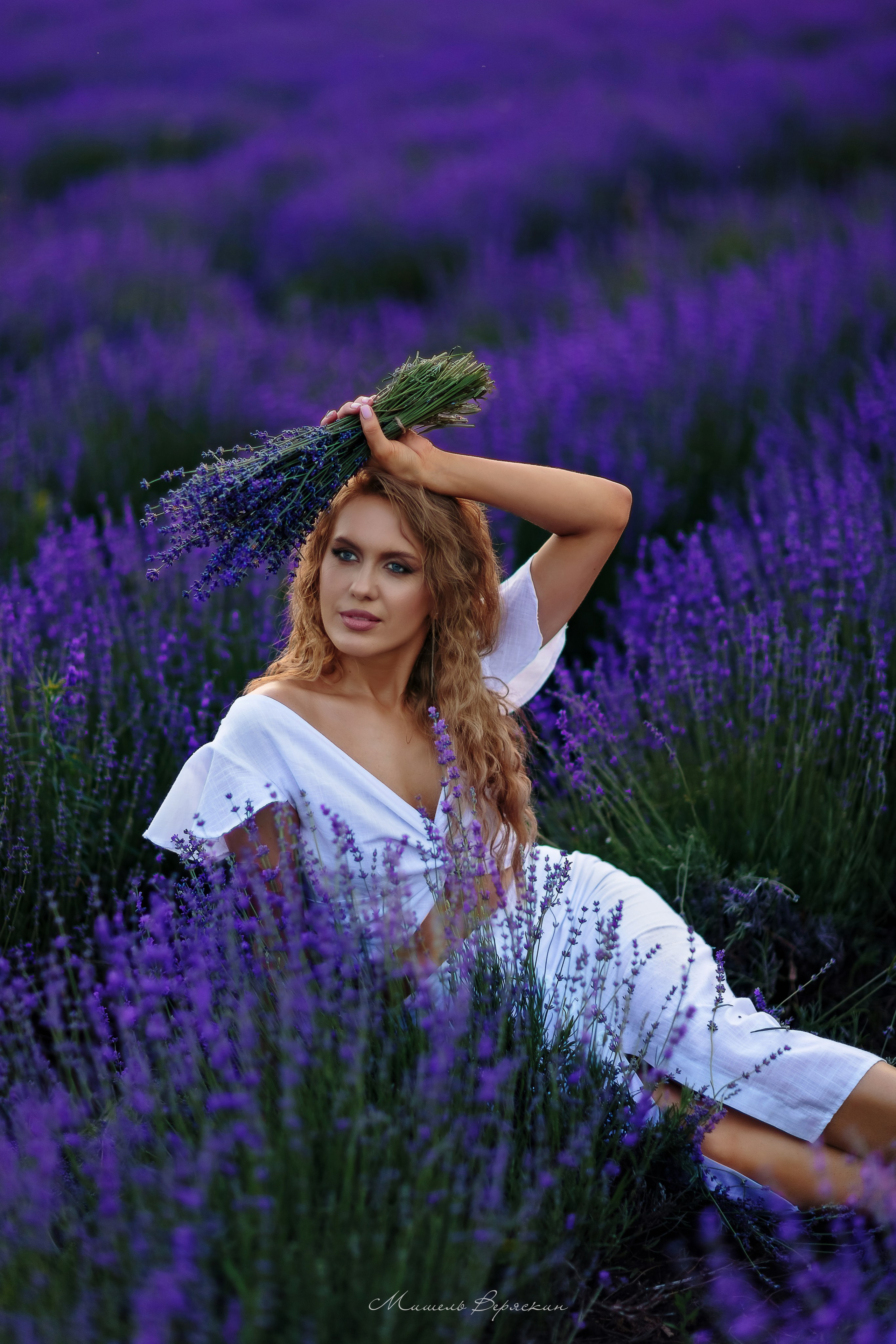Лавандовая фотосессия