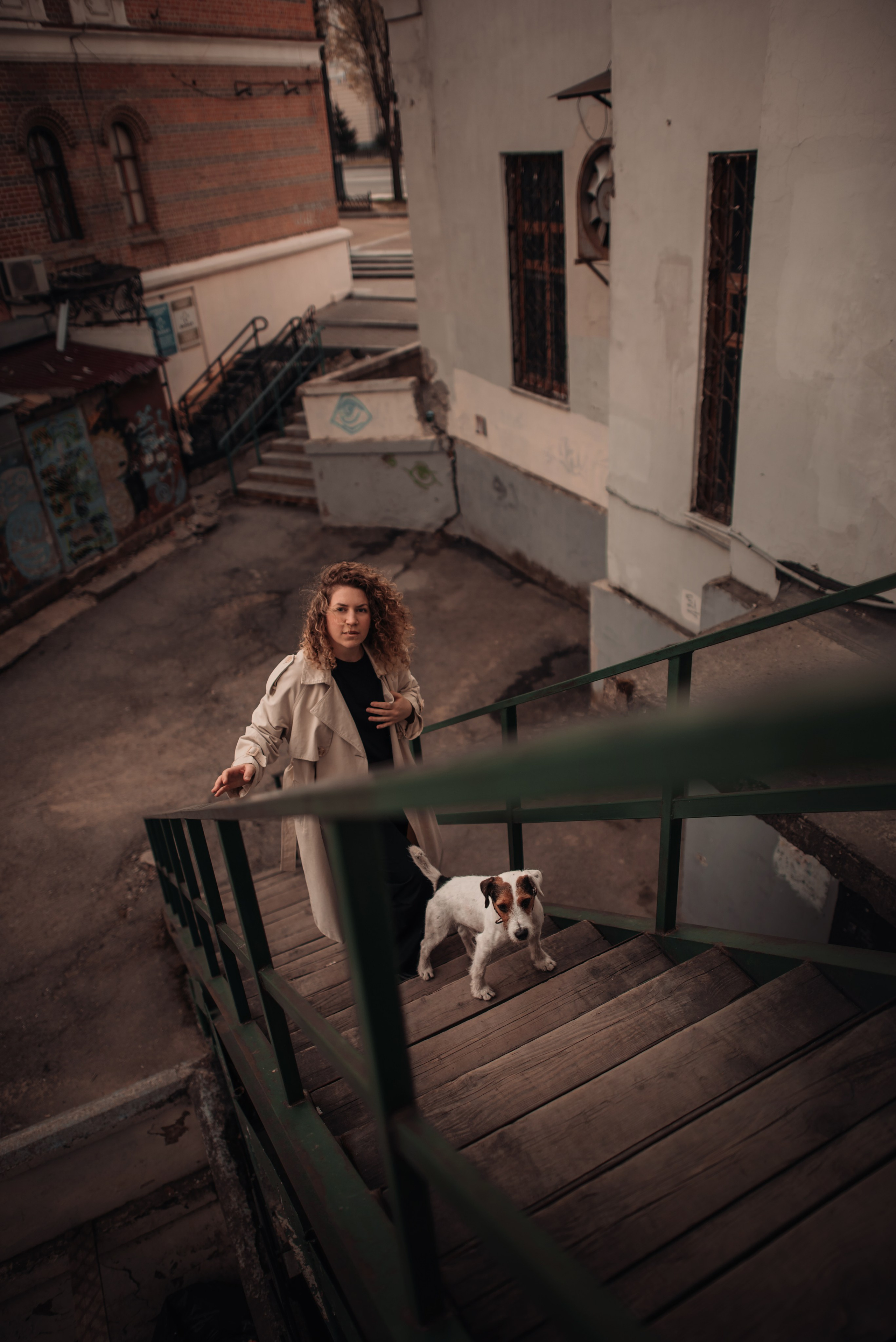 Рассвет в городе: Ира и парсон Гром. Портфолио