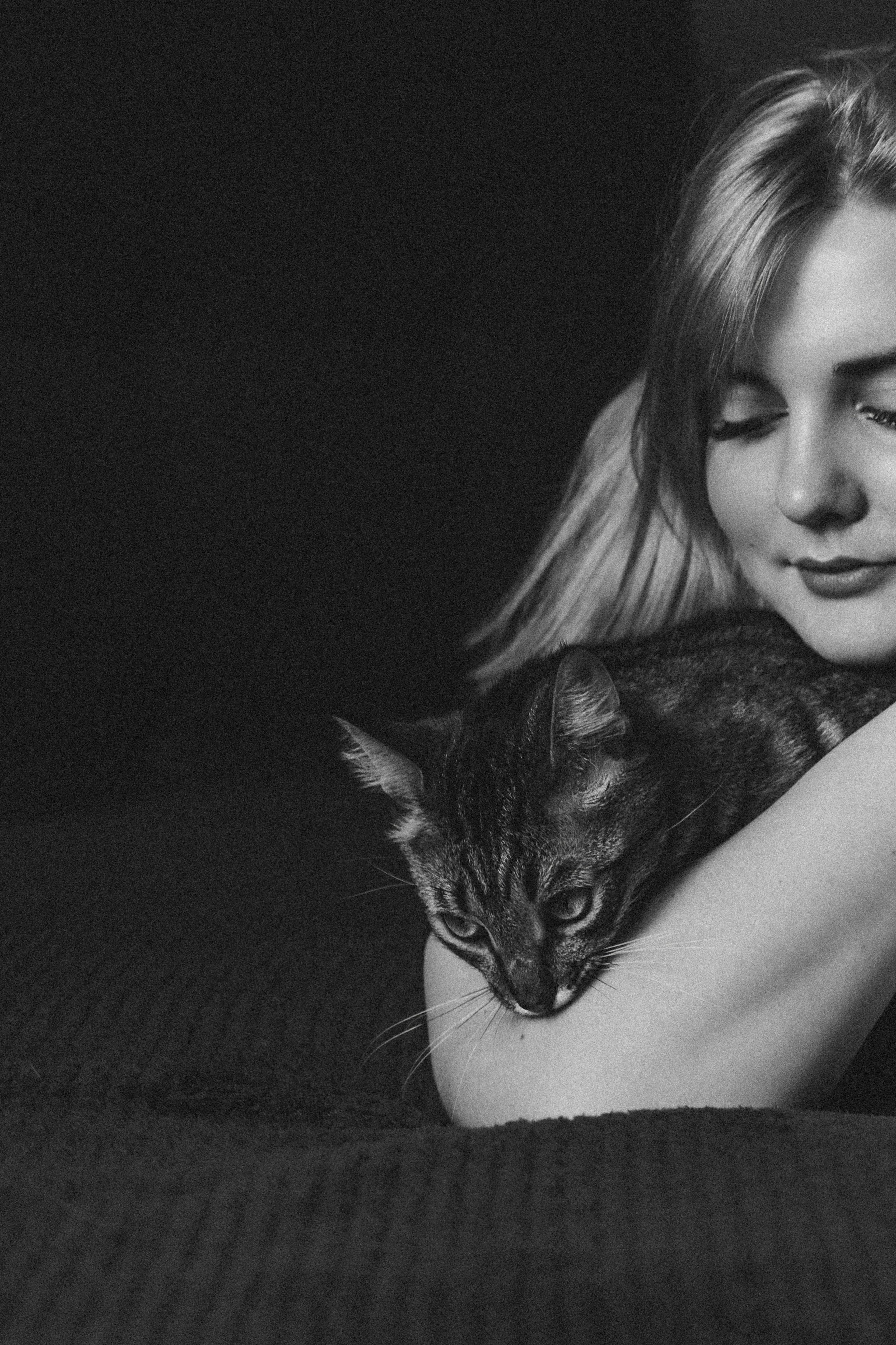 Домашняя ♥ Настя, Стас и кот Василий. Фотограф Тверь. Свадебные, семейные, индивидуальные фотосессии