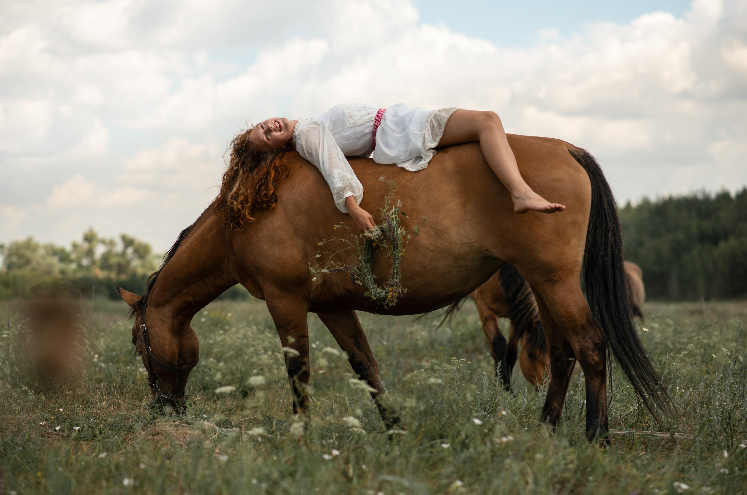 Купала в Родославном. Конный фотограф в Саратове Юлия Иванова