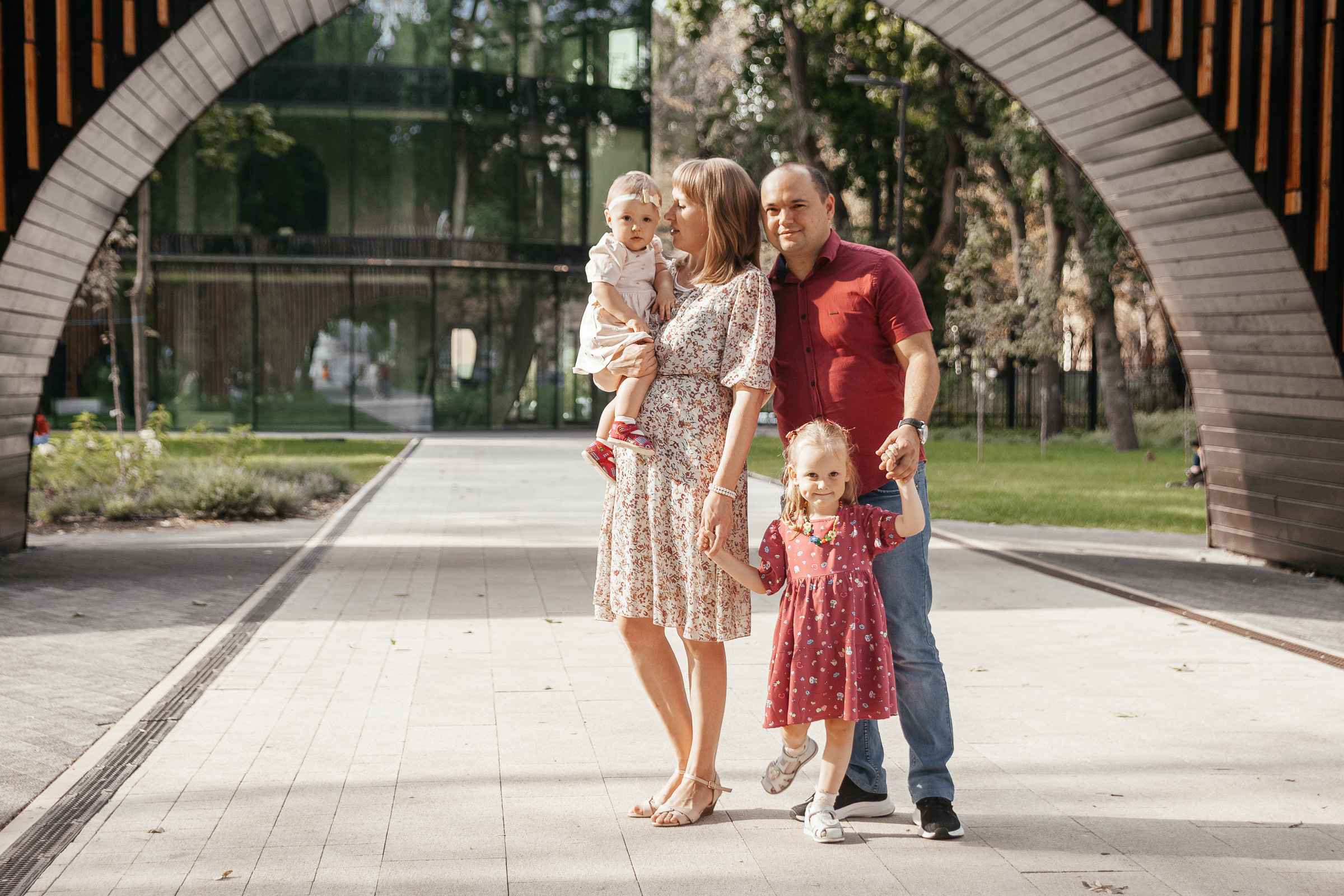 Семейная прогулка. Портретный и семейный фотограф в Воронеже Ксения Ремизова