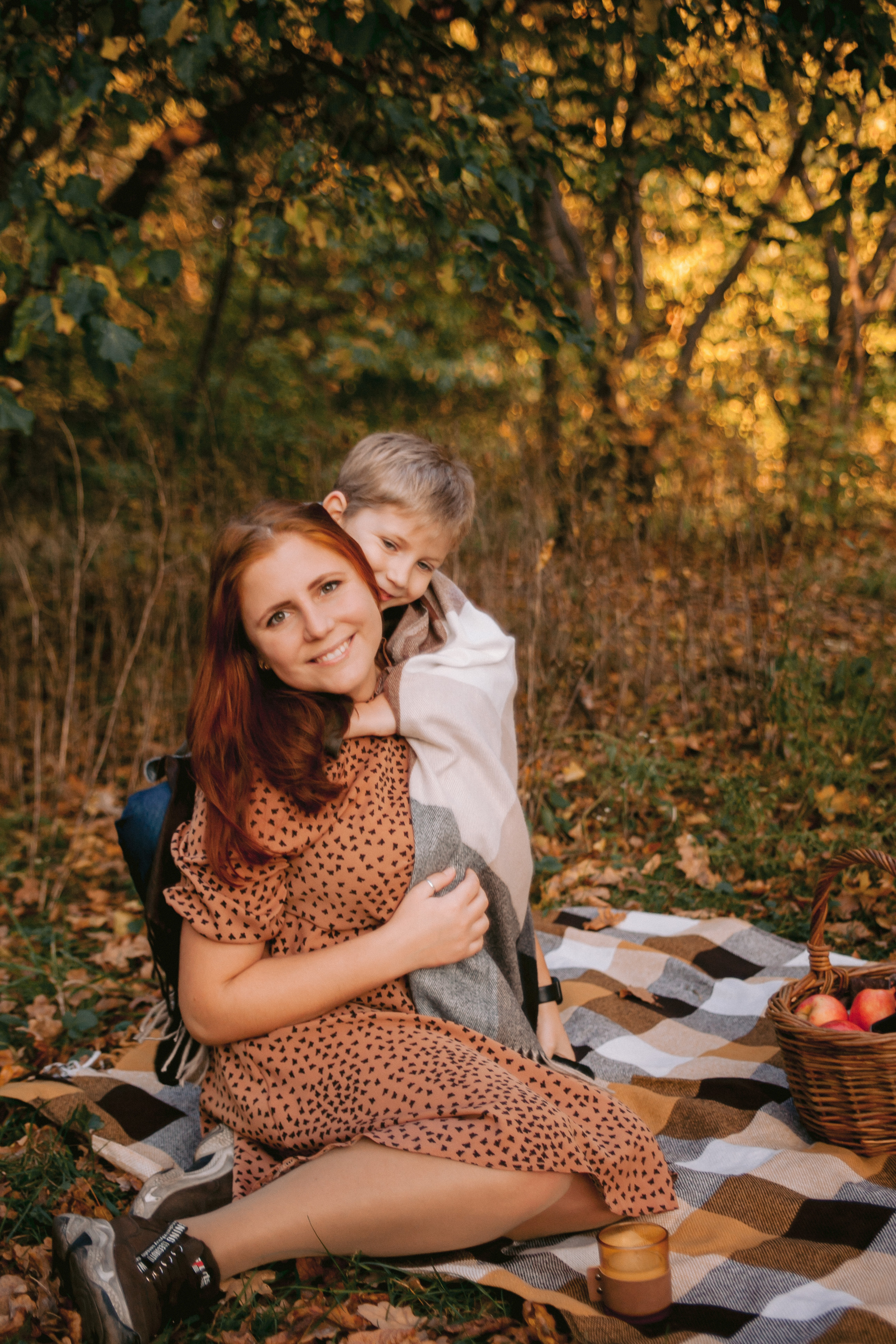 Осенний закат. Портретный и семейный фотограф в Воронеже Ксения Ремизова