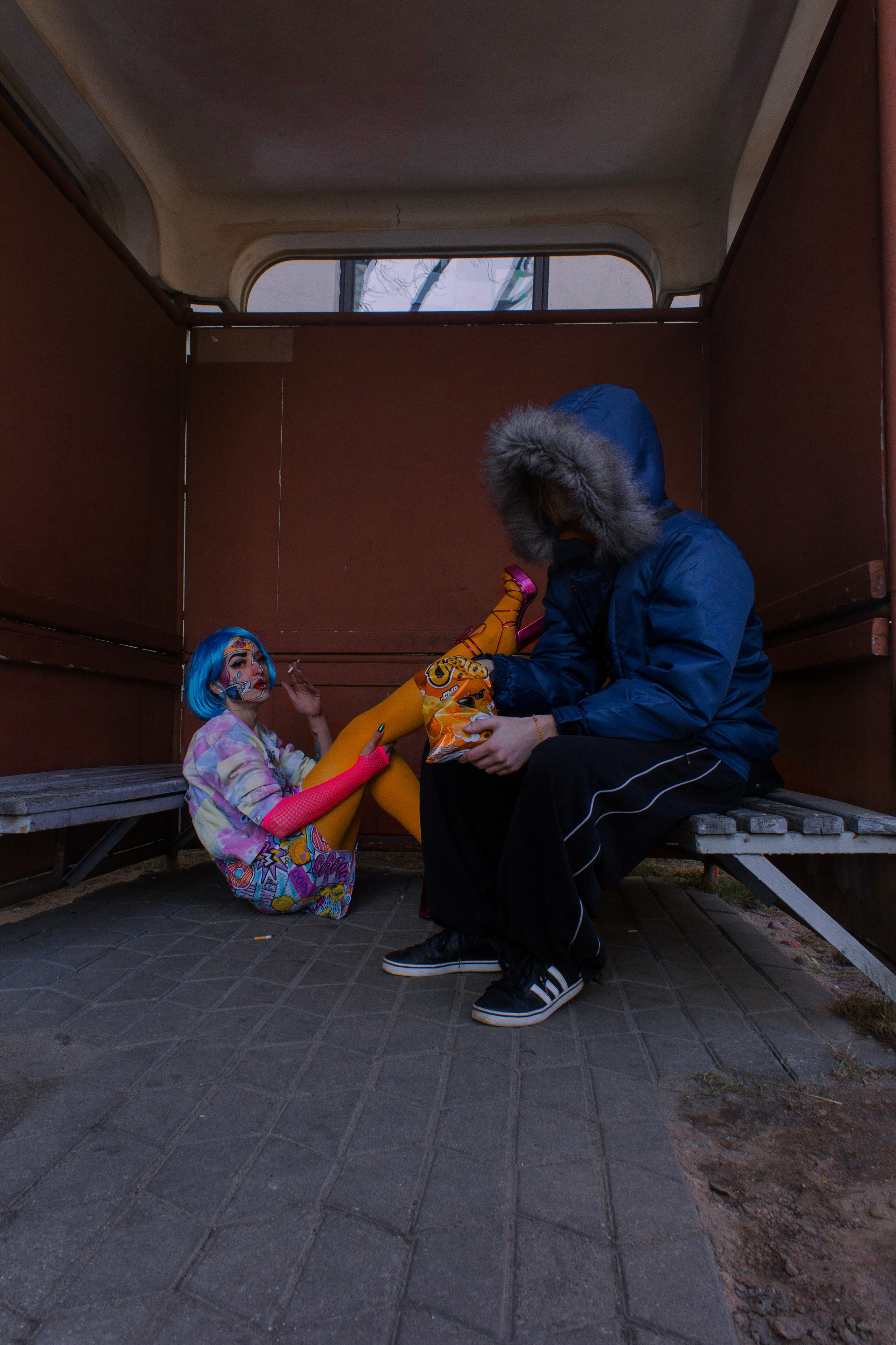 Сошла с обложки комиксов