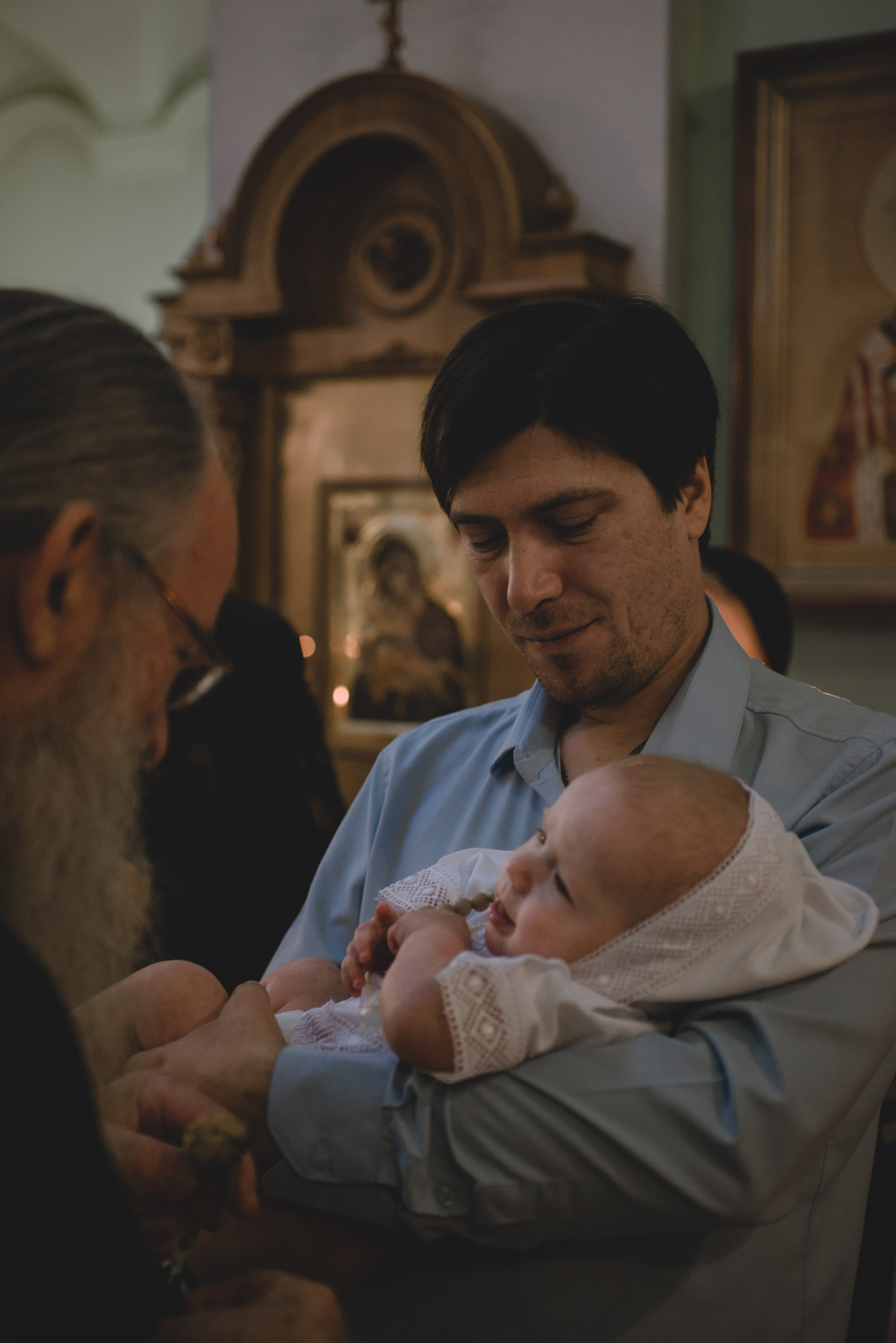 Крещение Константина. Фотограф Людмила Белова