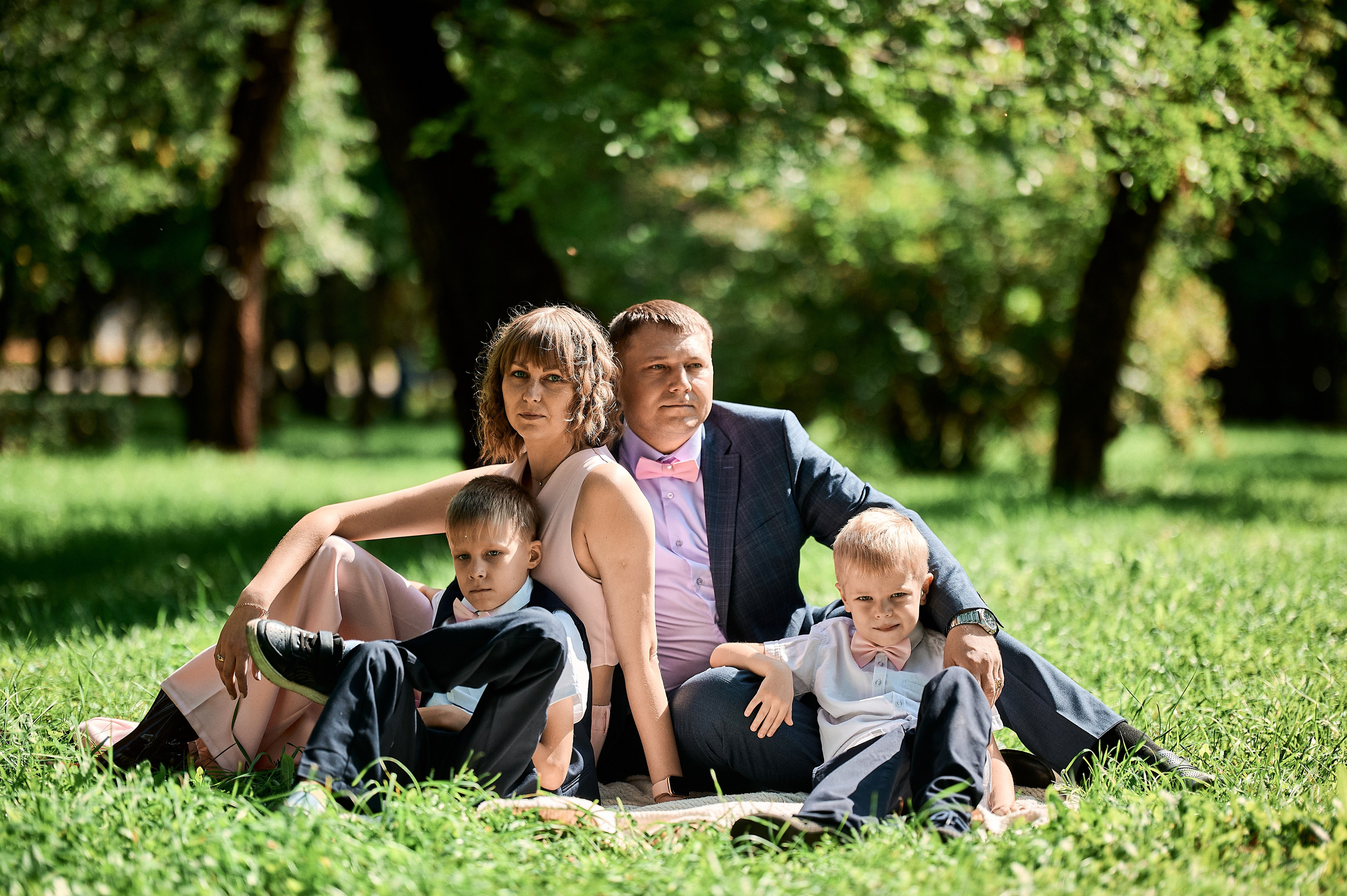 Семейная фотосессия в парке Гагарина, Новокузнецк — фотограф Иван Третьяков