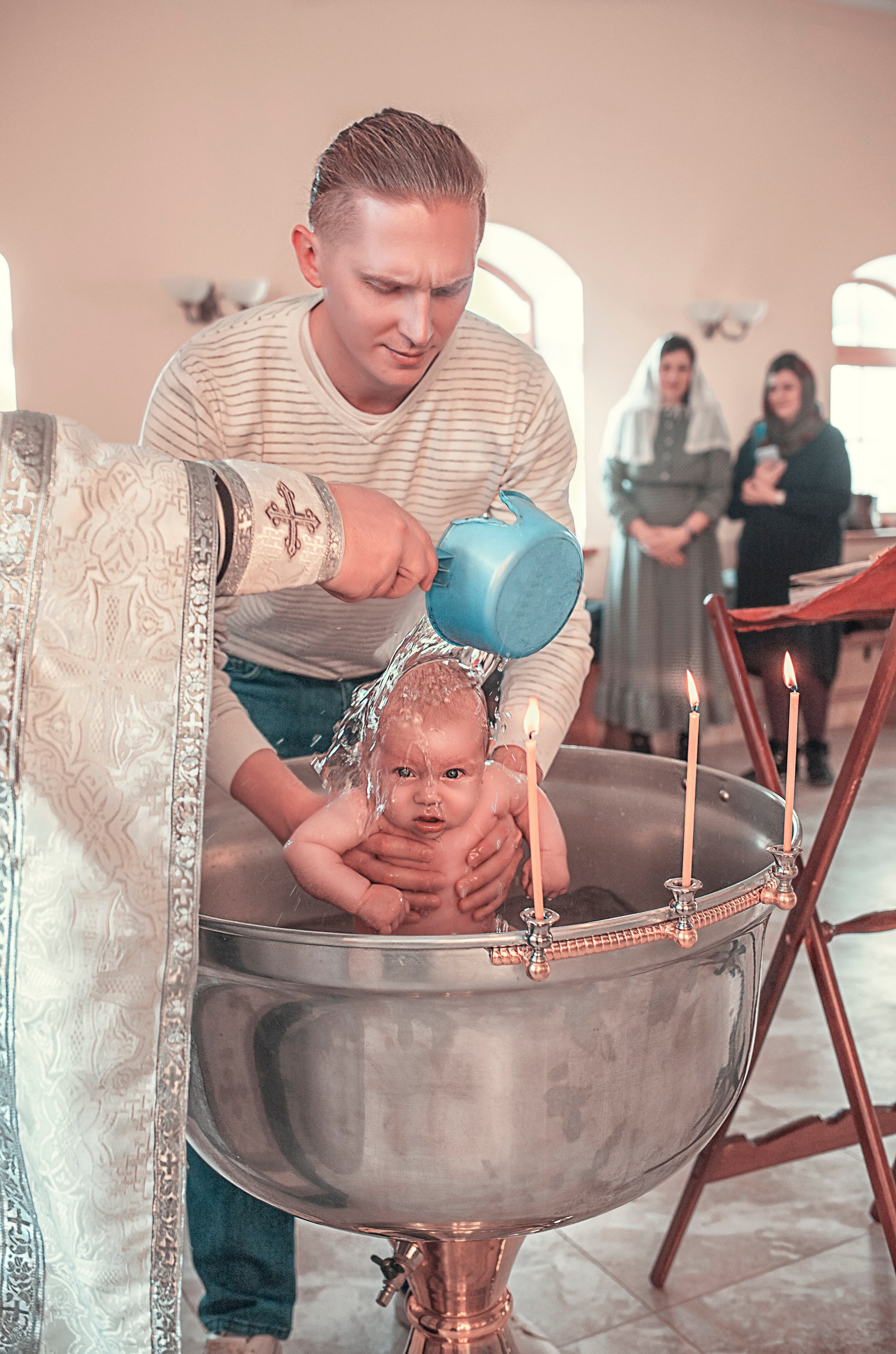 Таинство Крещения. Фотограф на Крещение и Венчание, Семейный фотограф в Краснодаре Анастасия Гурова