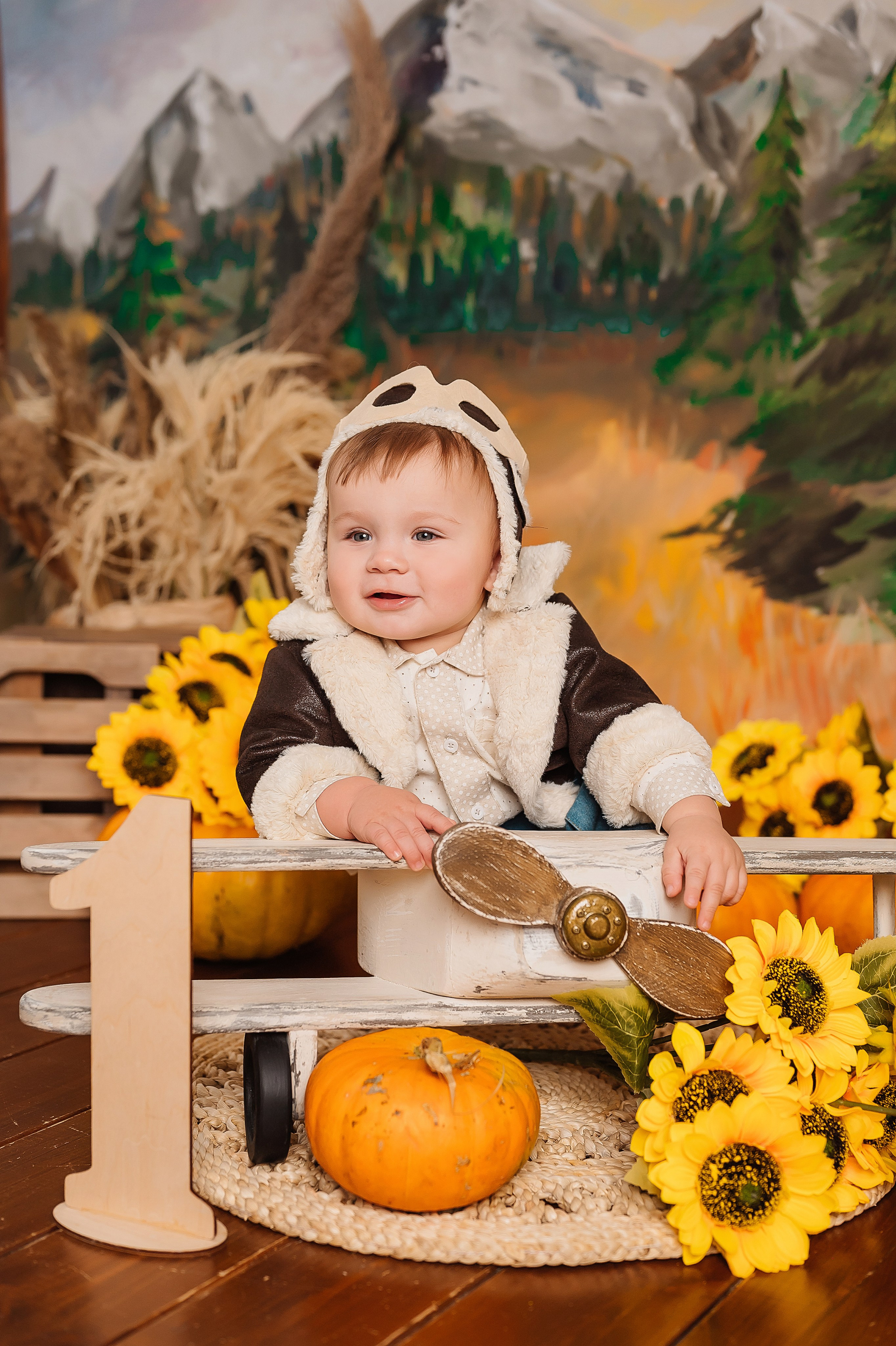 Федору 1 годик. Детский и семейный фотограф в Красноярске. Фотосессии новорожденных малышей до 1 месяца