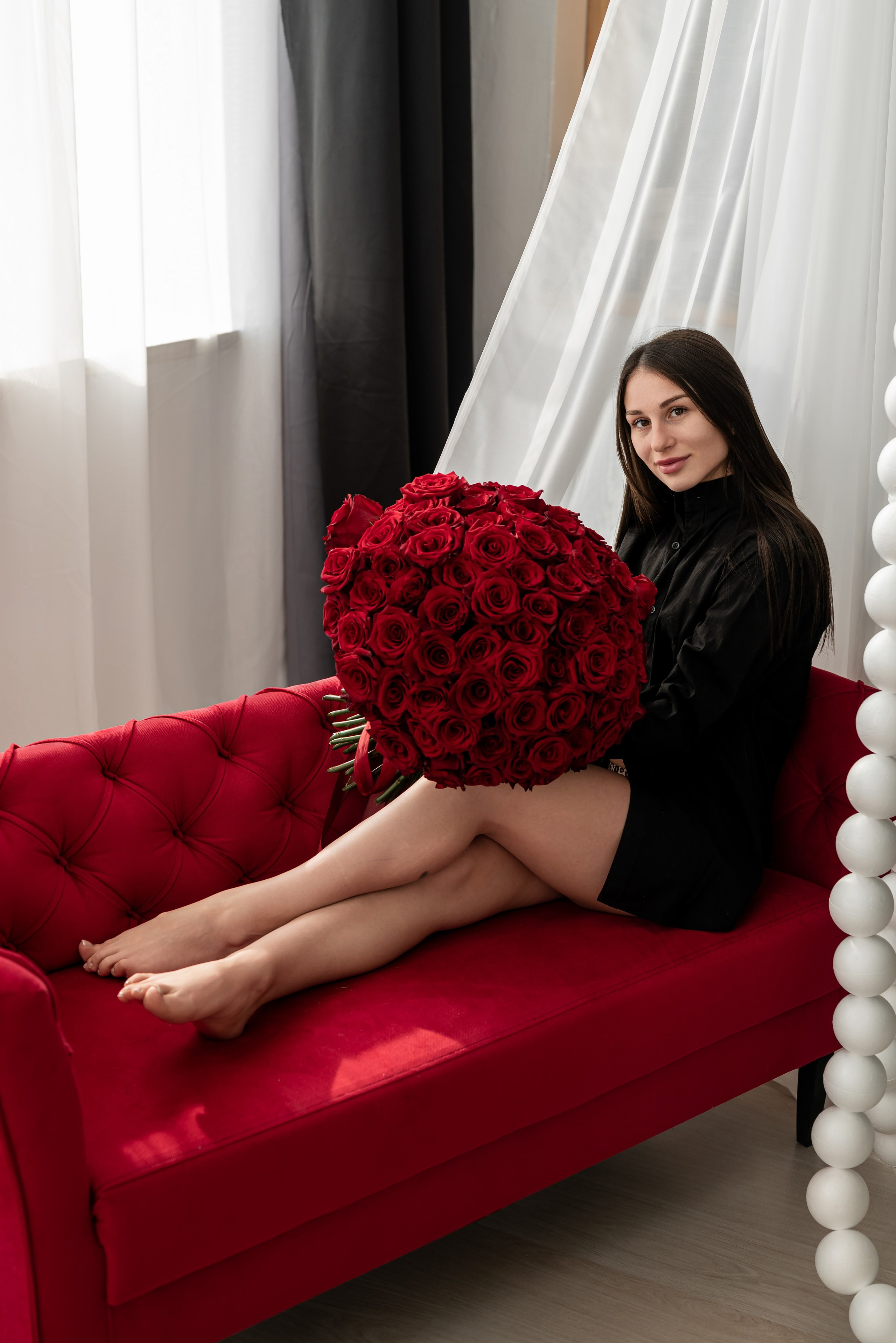 Фотопроект *101 красная роза* 2025 г. Фотограф в городе Салават