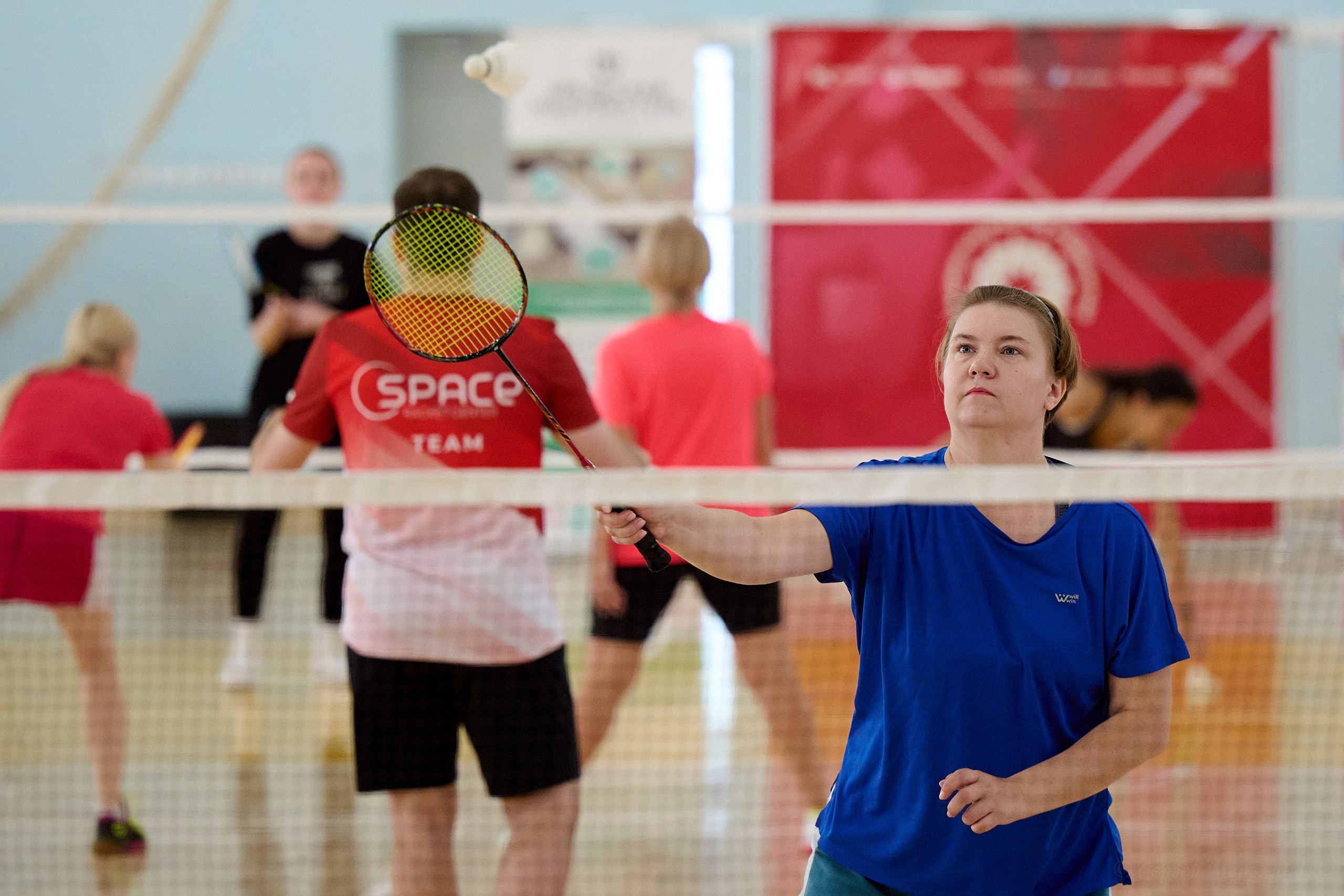 Бадминтон. Мастер-класс Любови Сухановой. Ижевск. 20.07.2024. Спортивный репортажный фотограф в Ижевске Сергей Мерзляков