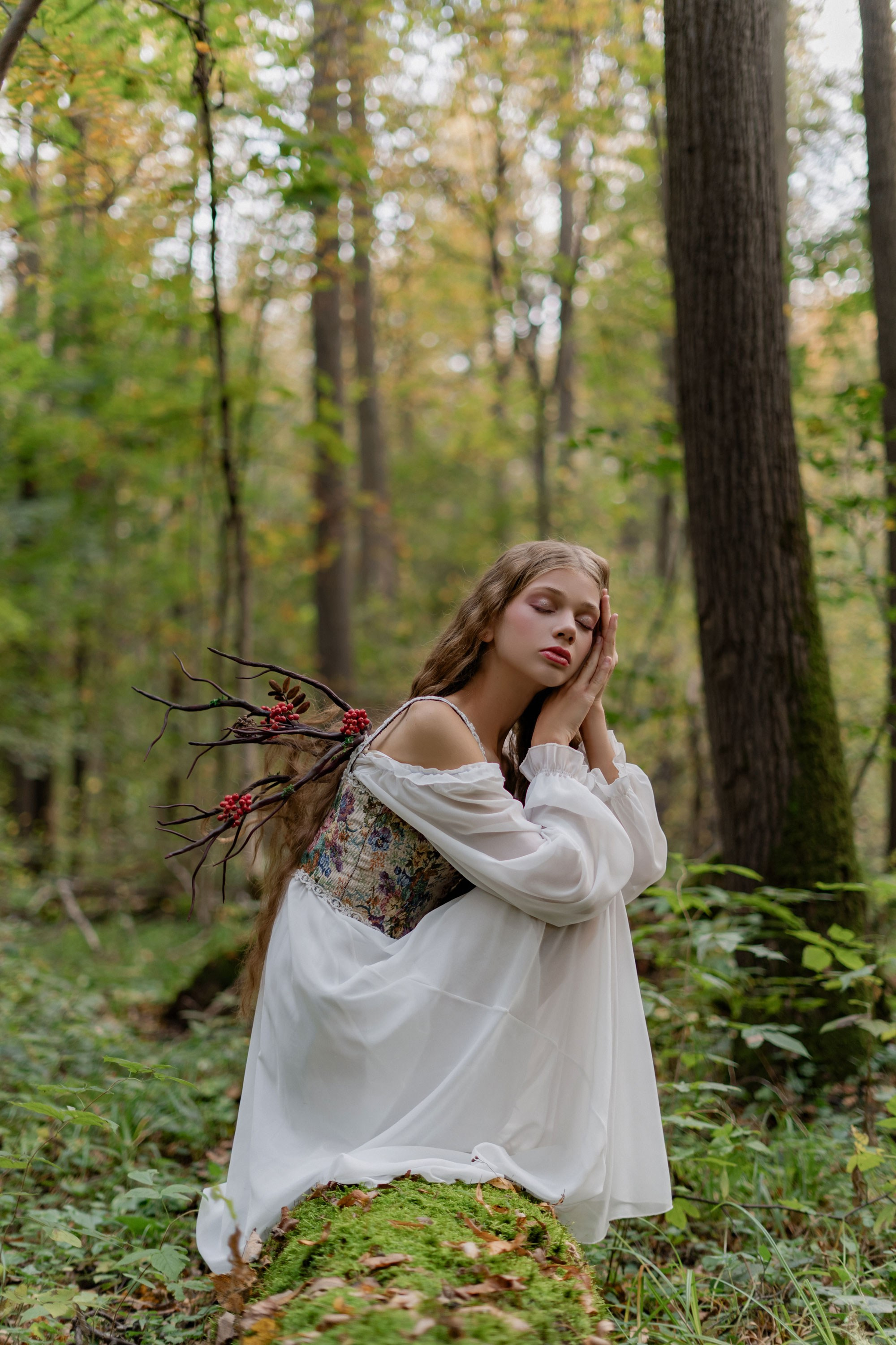 Фея в лабиринте. Проект «Сны Синицы» — Волшебные фотосессии