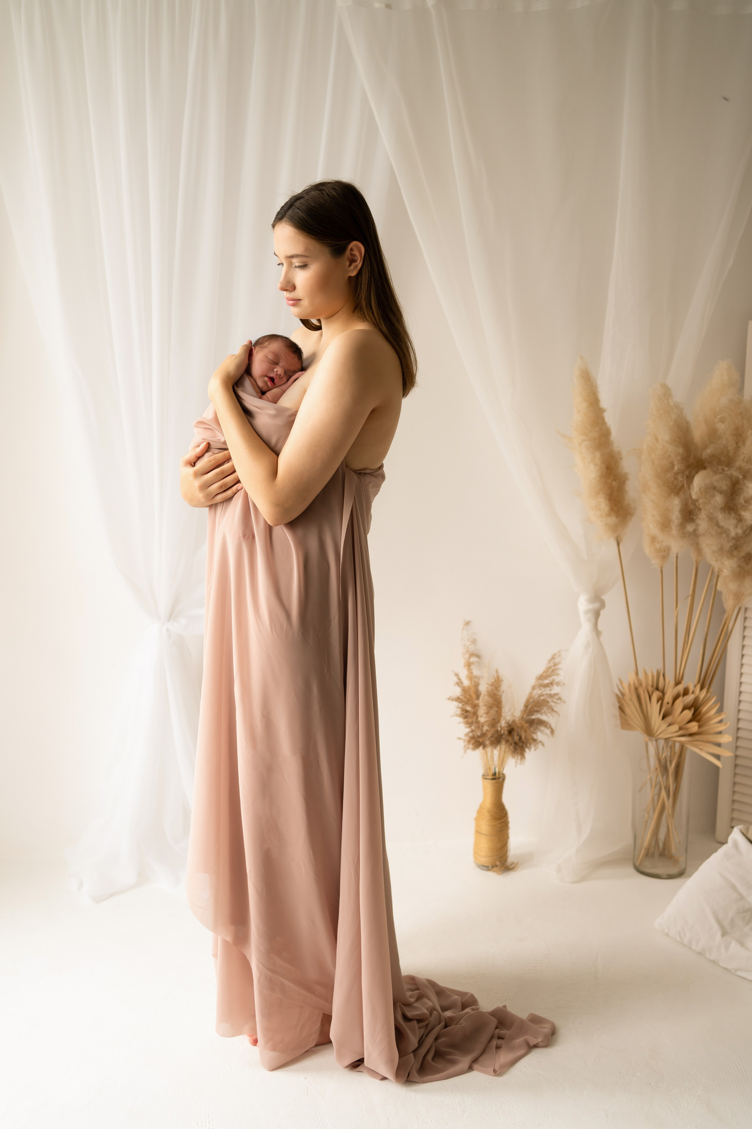 До и после. Фотограф новорожденных в Калининграде Юлия Бороданова