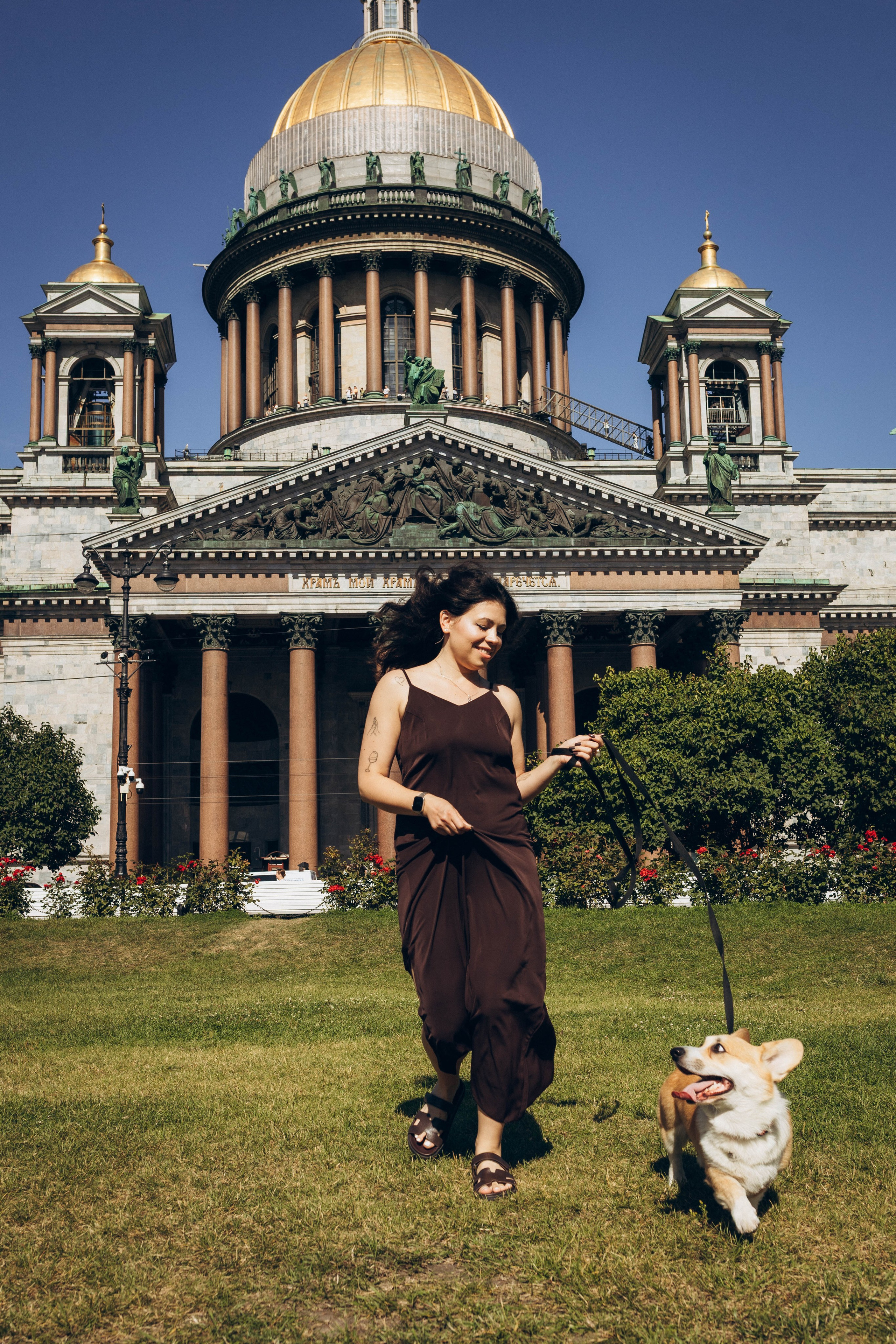 Фотосессия с собакой. Фотограф в Санкт-Петербурге Полина