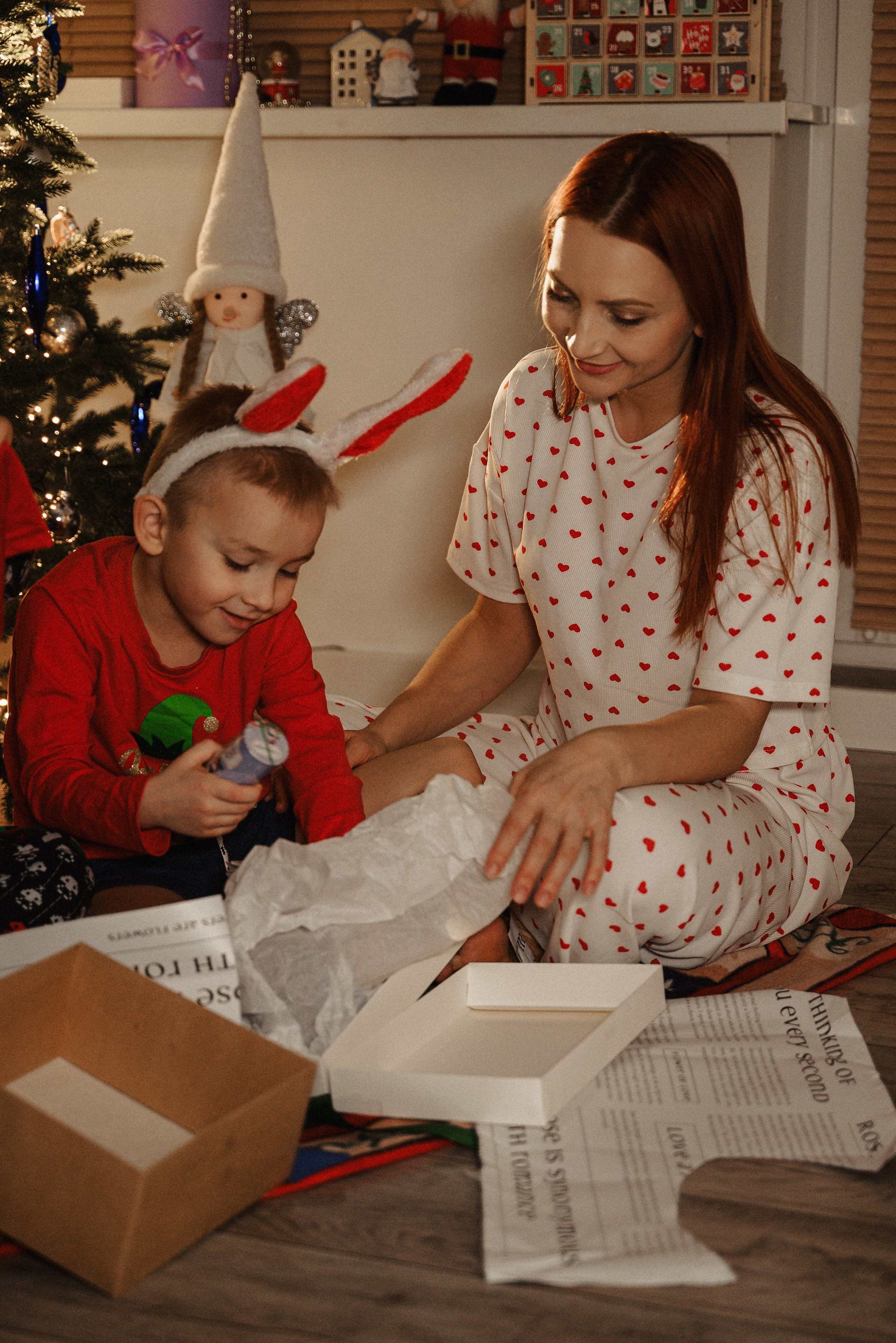 Новогодняя ночь дома. Свадебный и портретный фотограф в Минске Наташа Каракулова