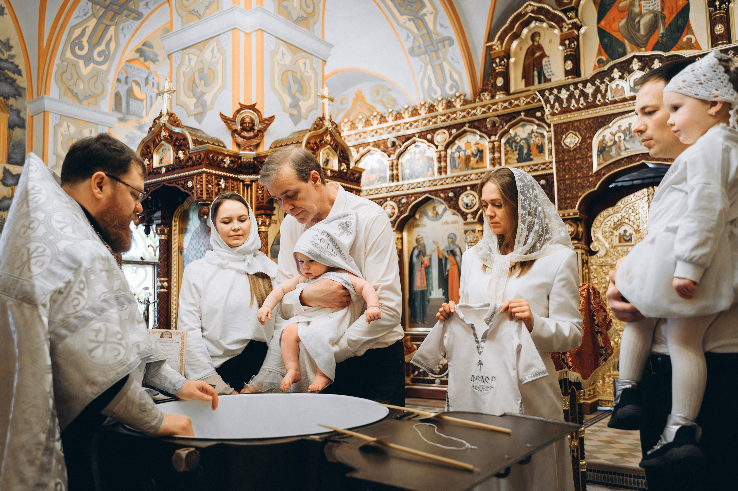 Крещение Фёдора (Храм Всех Святых) криптовый. Семейный фотограф в Минске Дарья Дреко