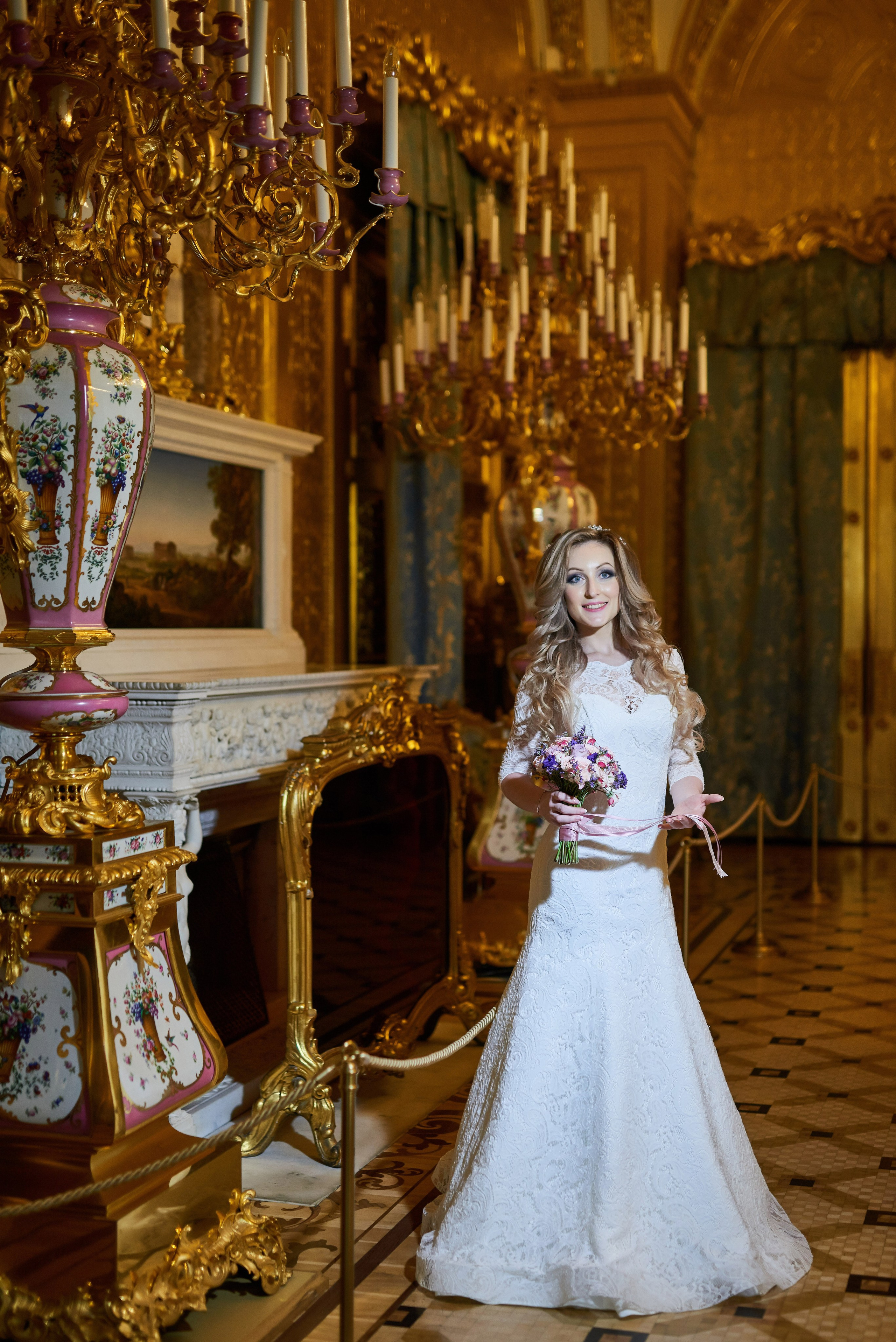 Илона и Андрей (фотосессия в ночном Эрмитаже). Портретный, семейный и свадебный фотограф в Санкт-Петербурге и в Пушкине Ширяев Денис