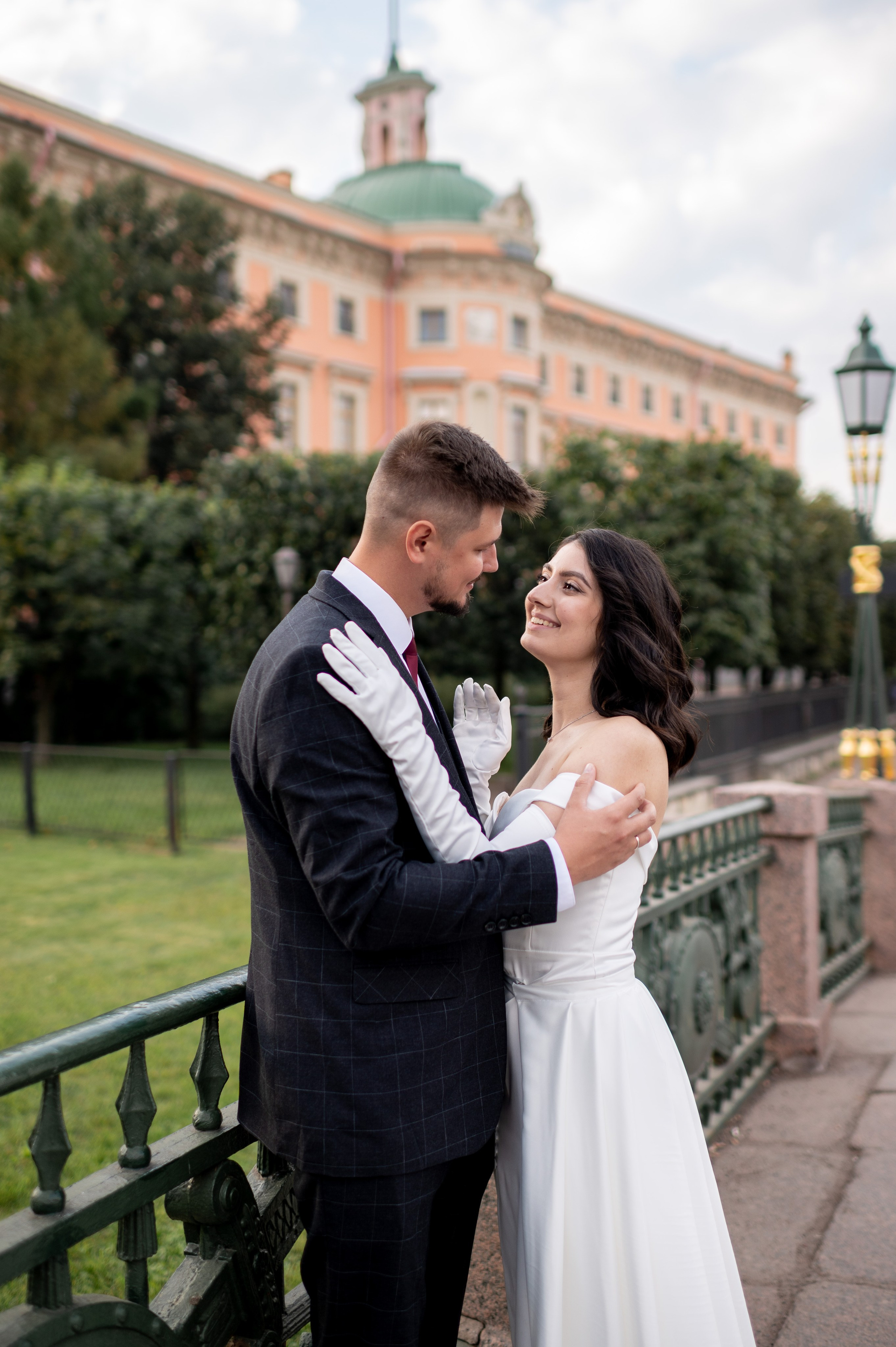 Камерная свадьба в Первом Дворце Бракосочетания №1 на Английской набережной Яны и Евгения. Портретный, семейный и свадебный фотограф в Санкт-Петербурге и в Пушкине Ширяев Денис