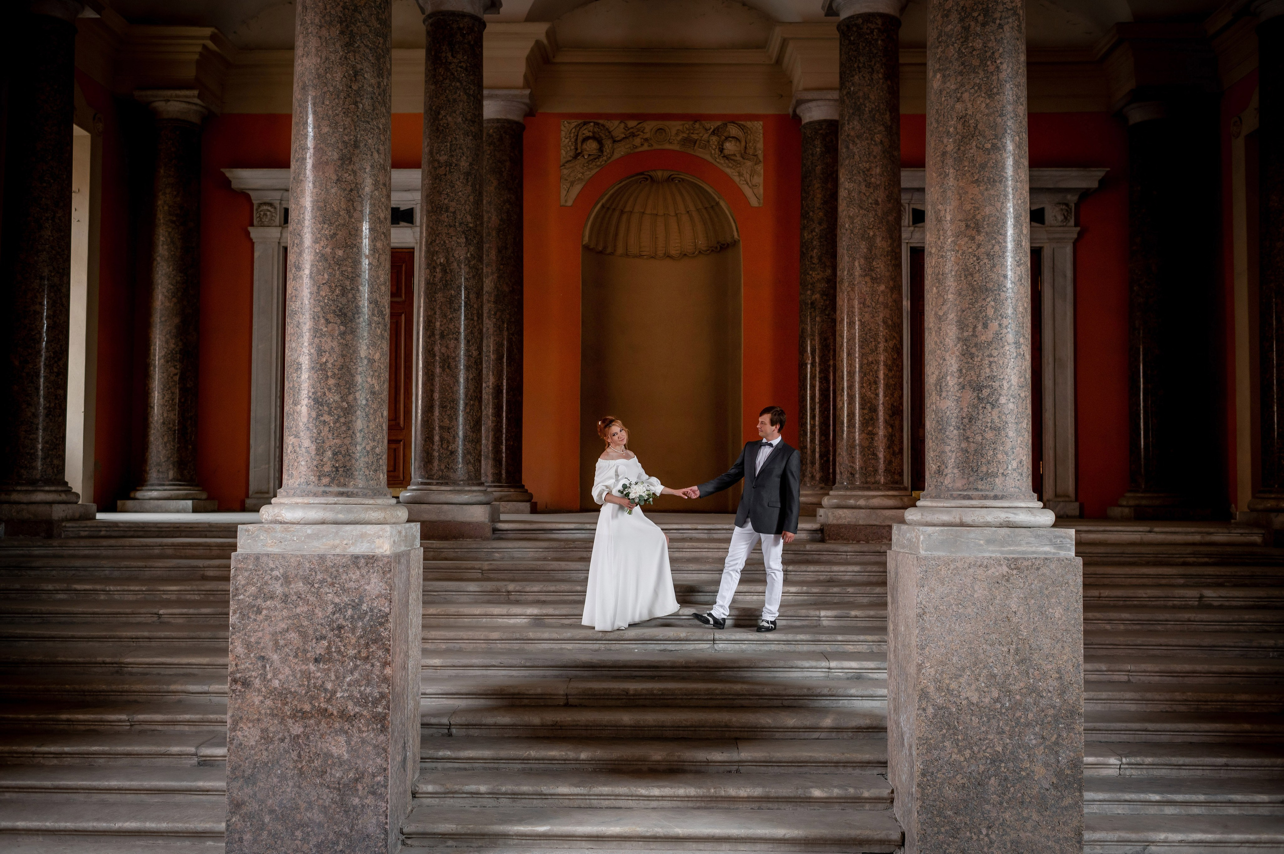 Юля и Даниил (свадебная фотосессия в Парке Победы и у Инженерного замка). Портретный, семейный и свадебный фотограф в Санкт-Петербурге и в Пушкине Ширяев Денис