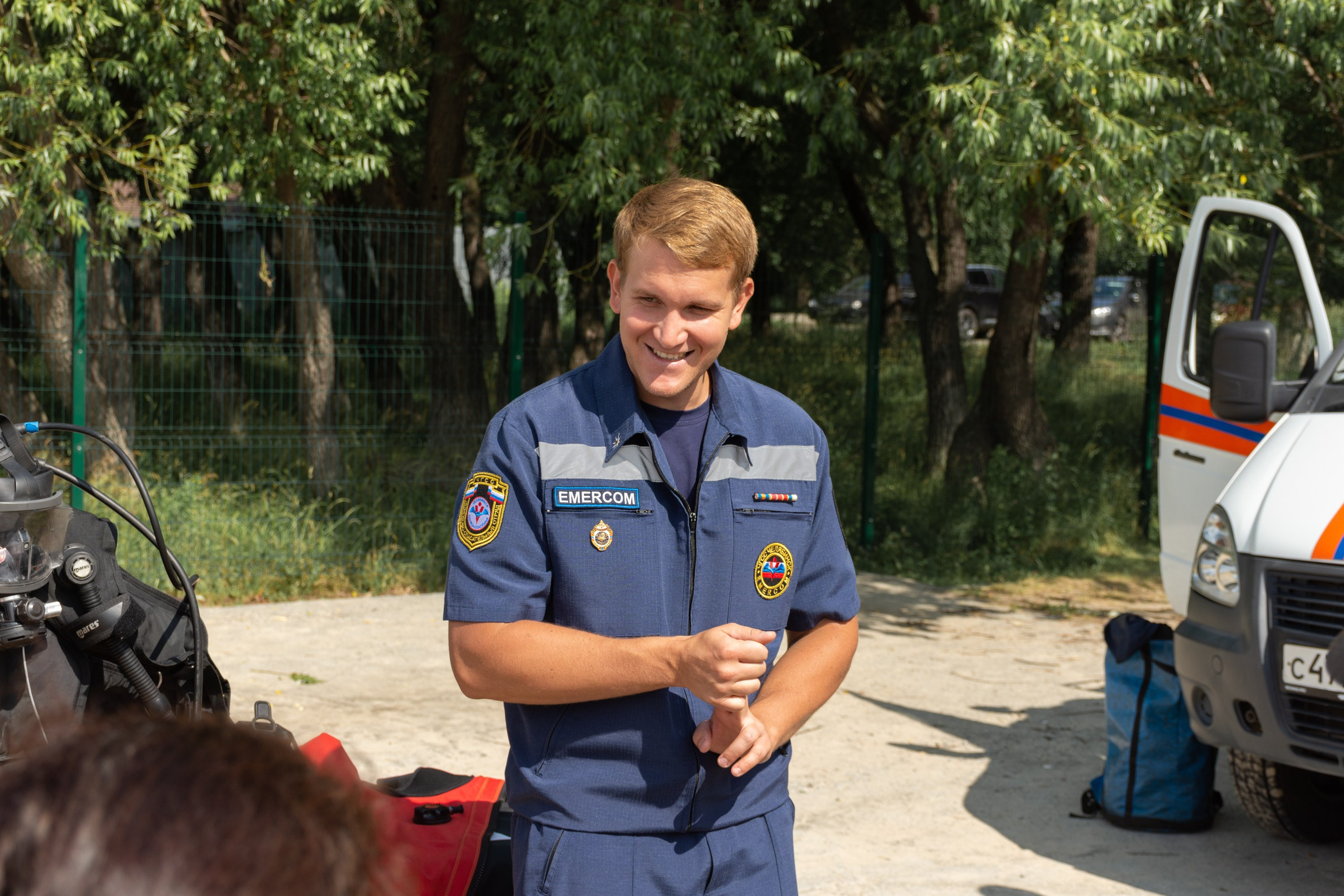 Урок по безопасности на воде (полный альбом). Фотограф Максим Буряк