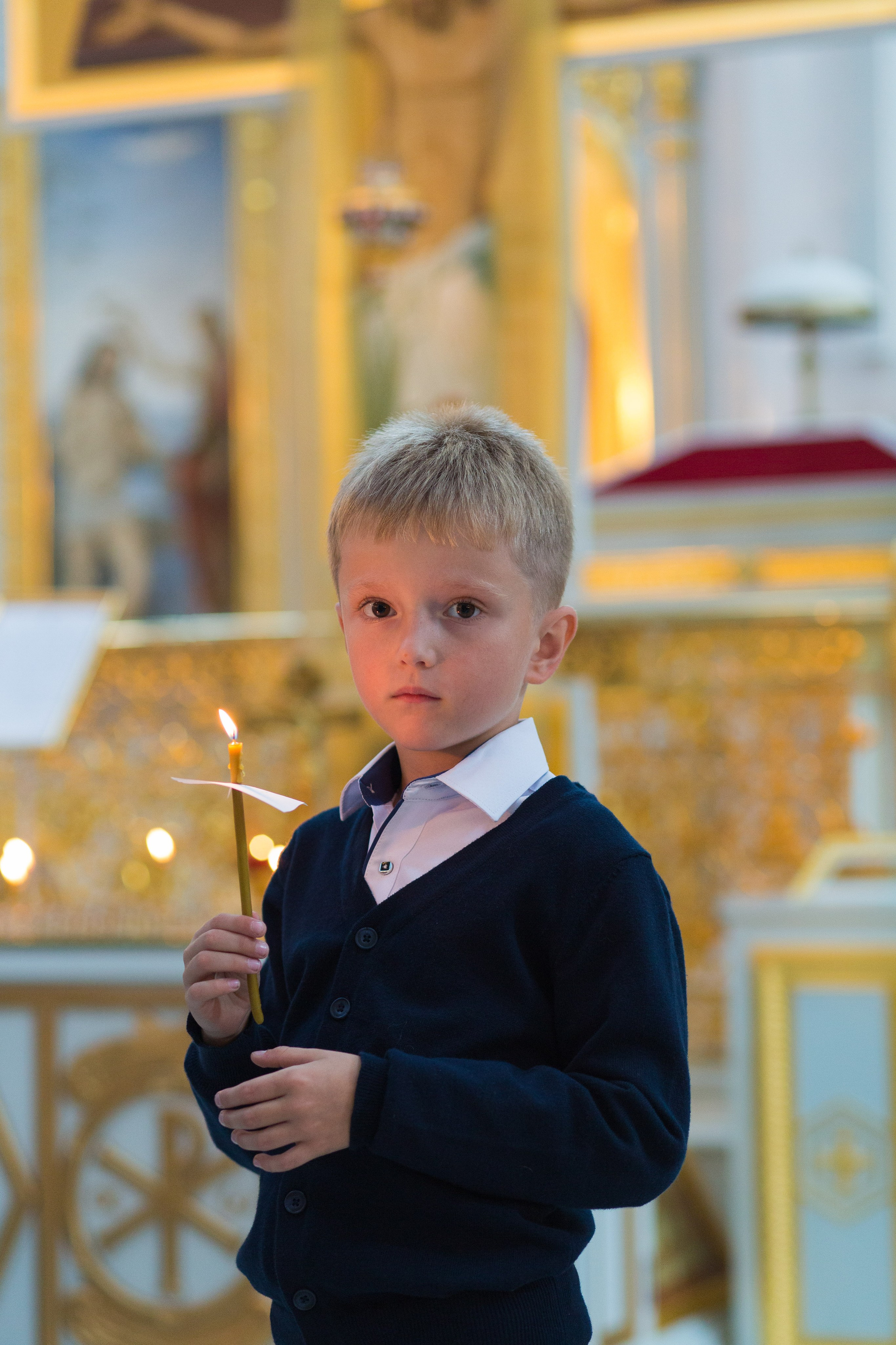Крещение Вероника. Фотограф Александр Заломаев