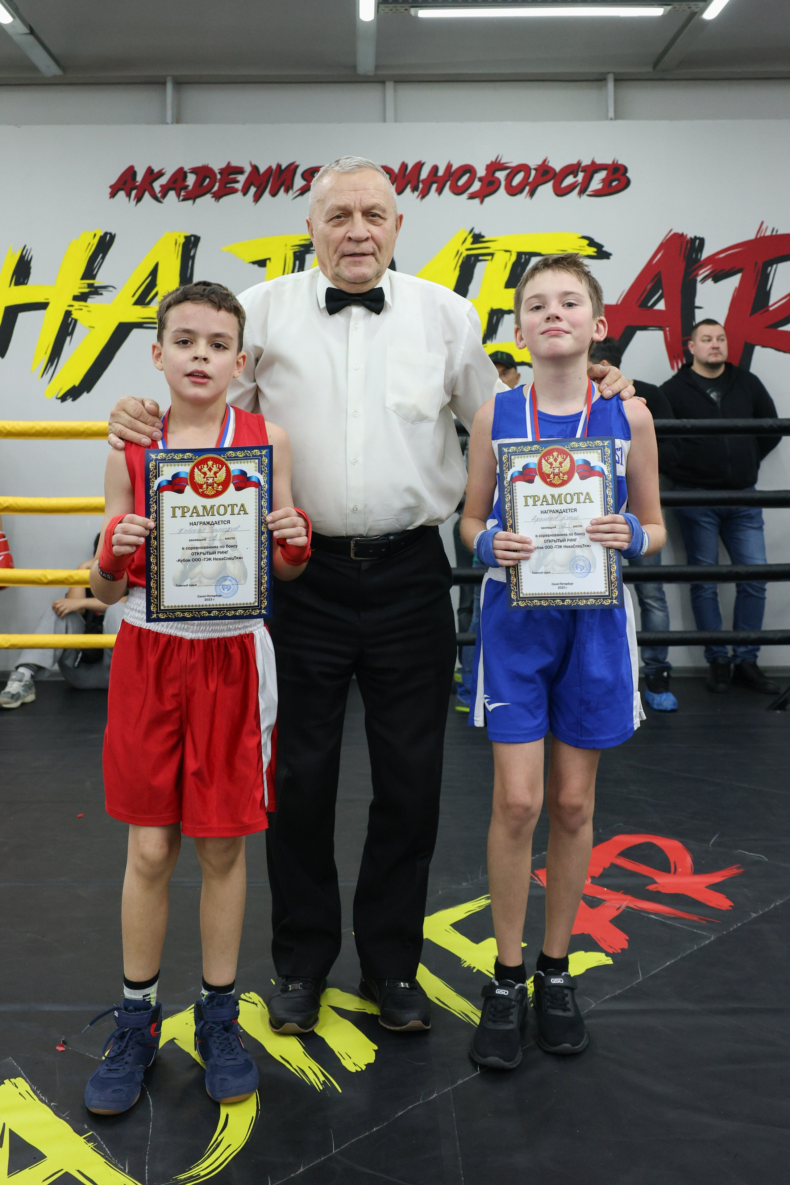Открытый ринг «кубок ООО «ТЭК НеваСпецТяж». Фотограф Александр Заломаев