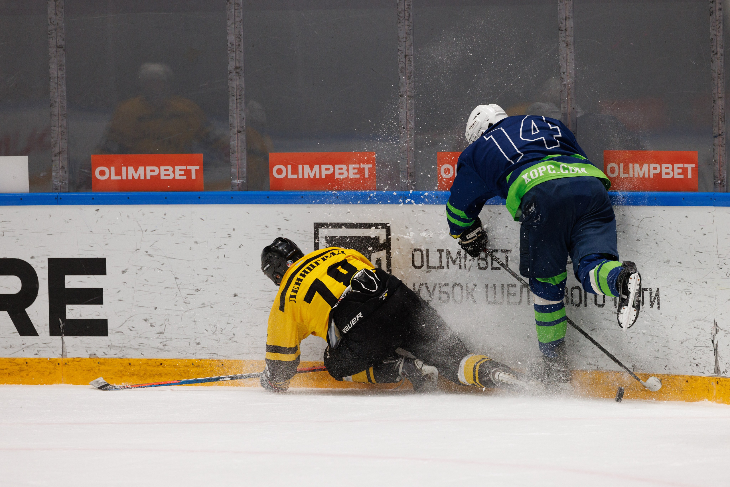 НХЛ (40+) Ижорец — Хорс 3-3. Фотограф Александр Заломаев