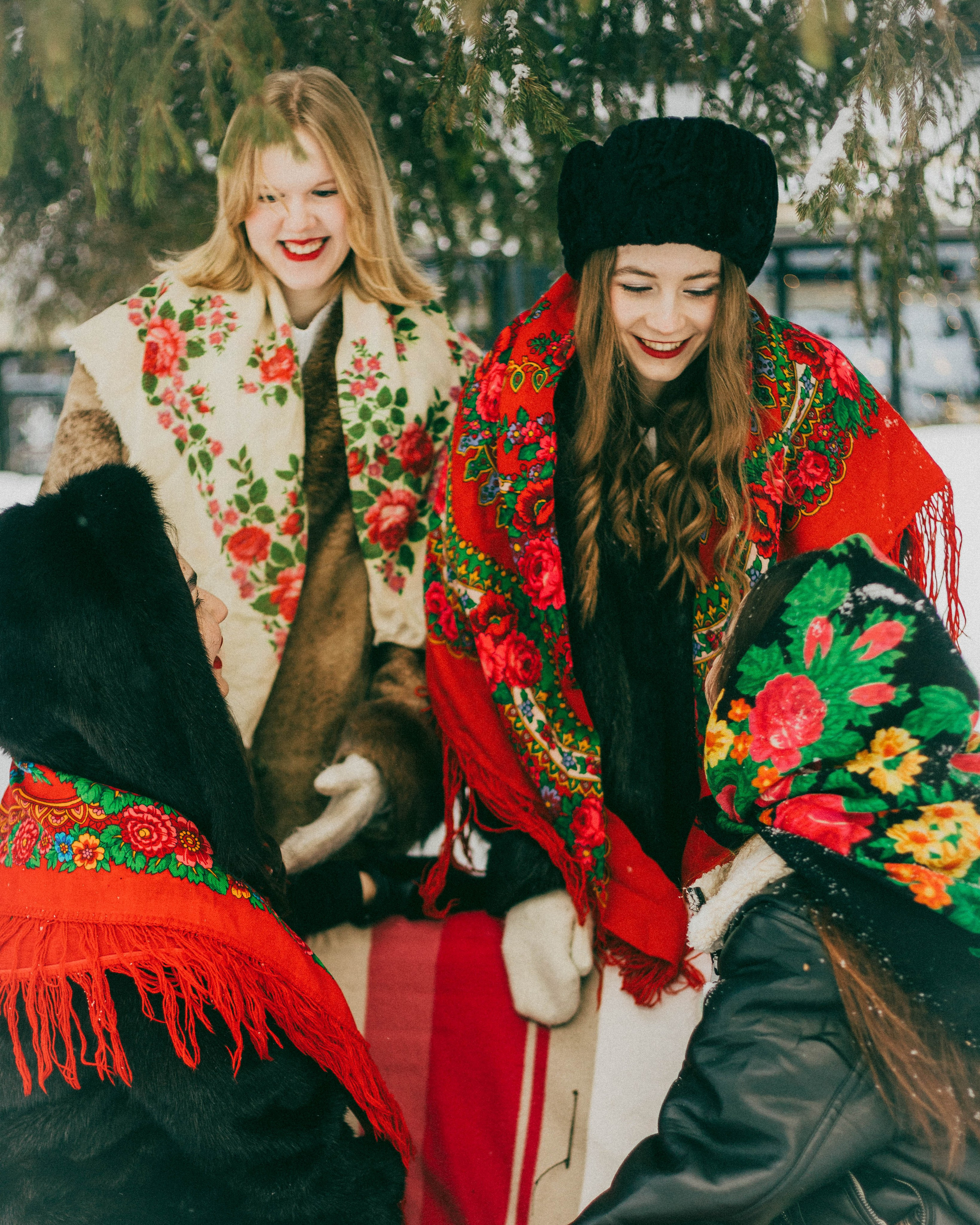 Зима в стиле СССР. Портретный и репортажный фотограф Елизавета Рудовская|Казань