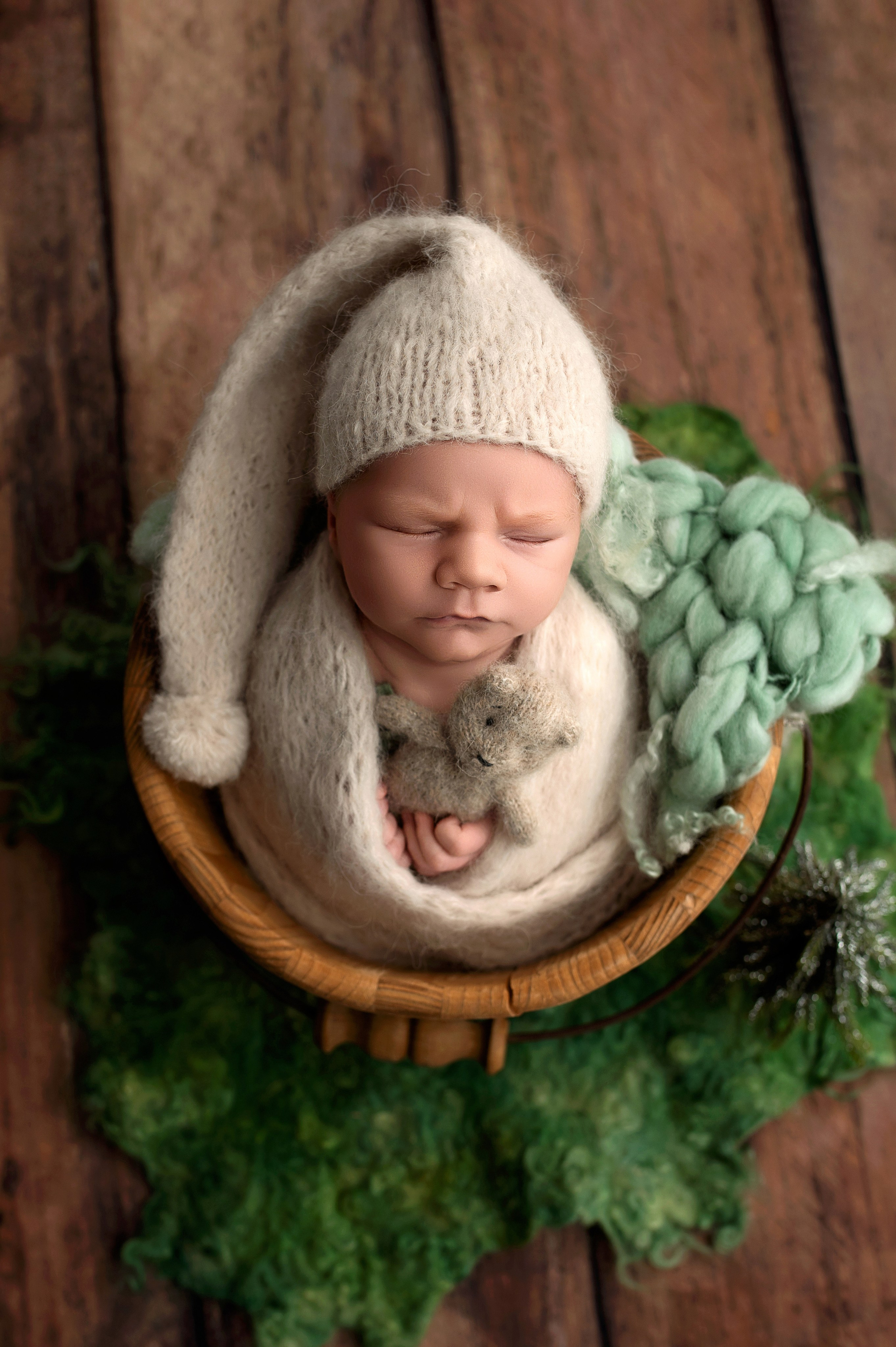 Новорождённые (в обмотках). Детский фотограф новорождённых в Минске Боровик Екатерина