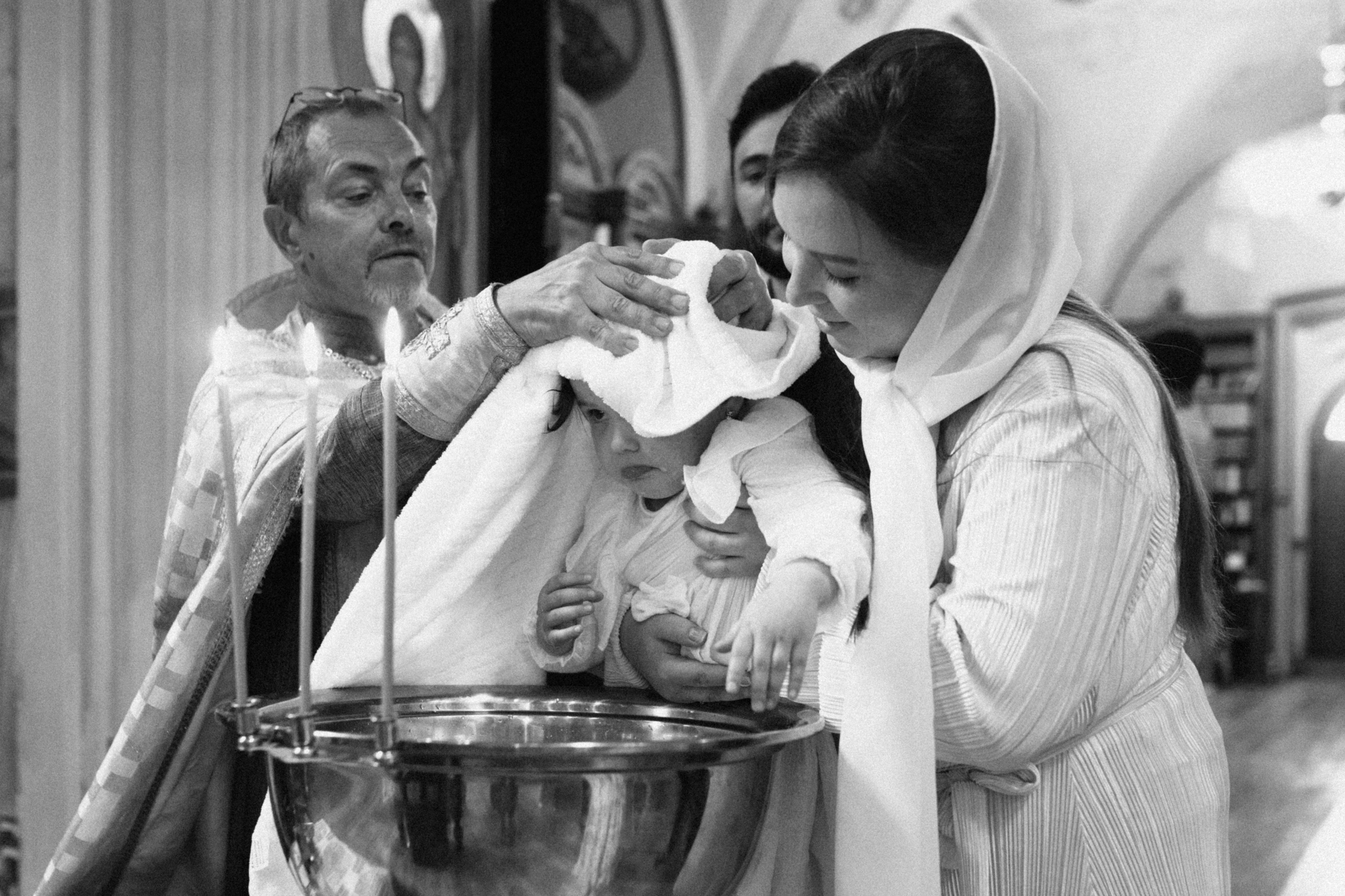 Таинство Крещения Ясны и Марка. Семейный фотограф Москва Наталия Осьмакова