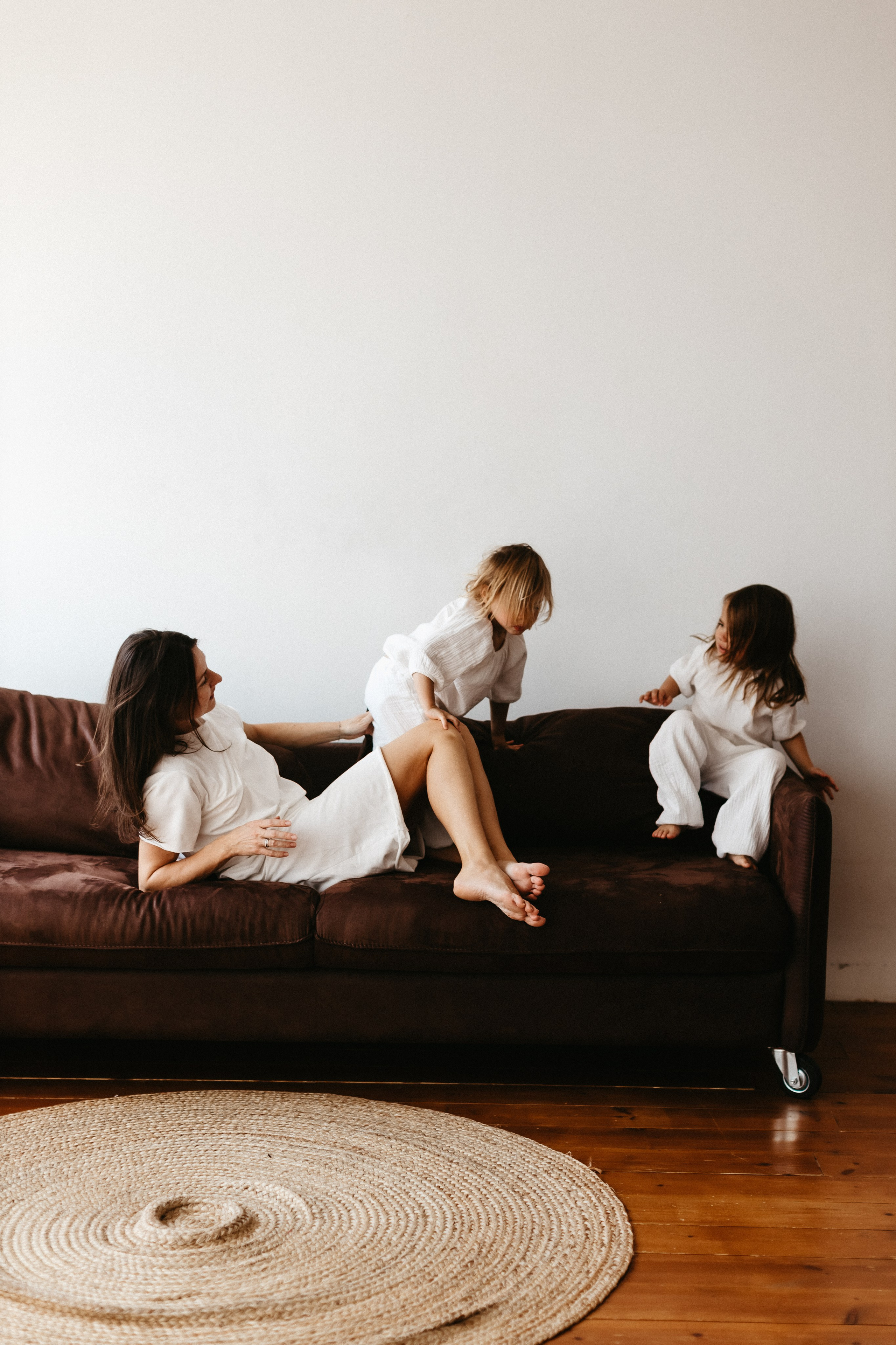 Мама и девочки. Евгения Пелипас