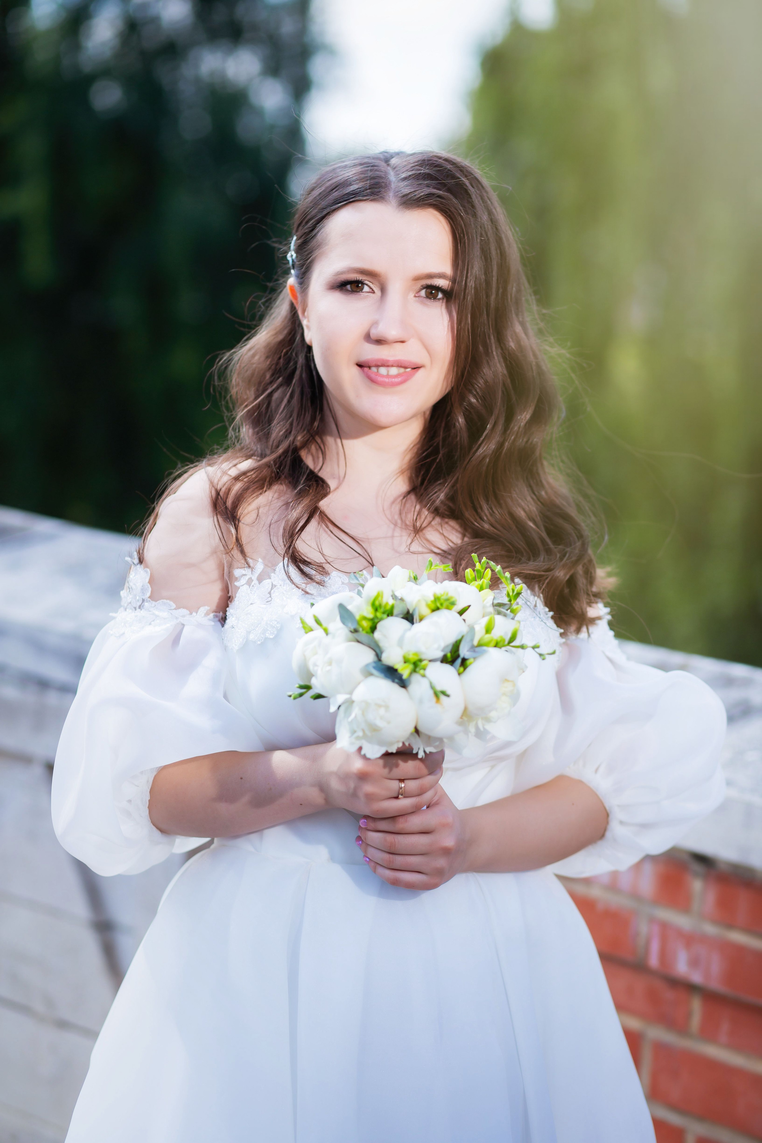 Свадебная прогулка в Царицыно. Профессиональная фото и видеосъемка. Москва