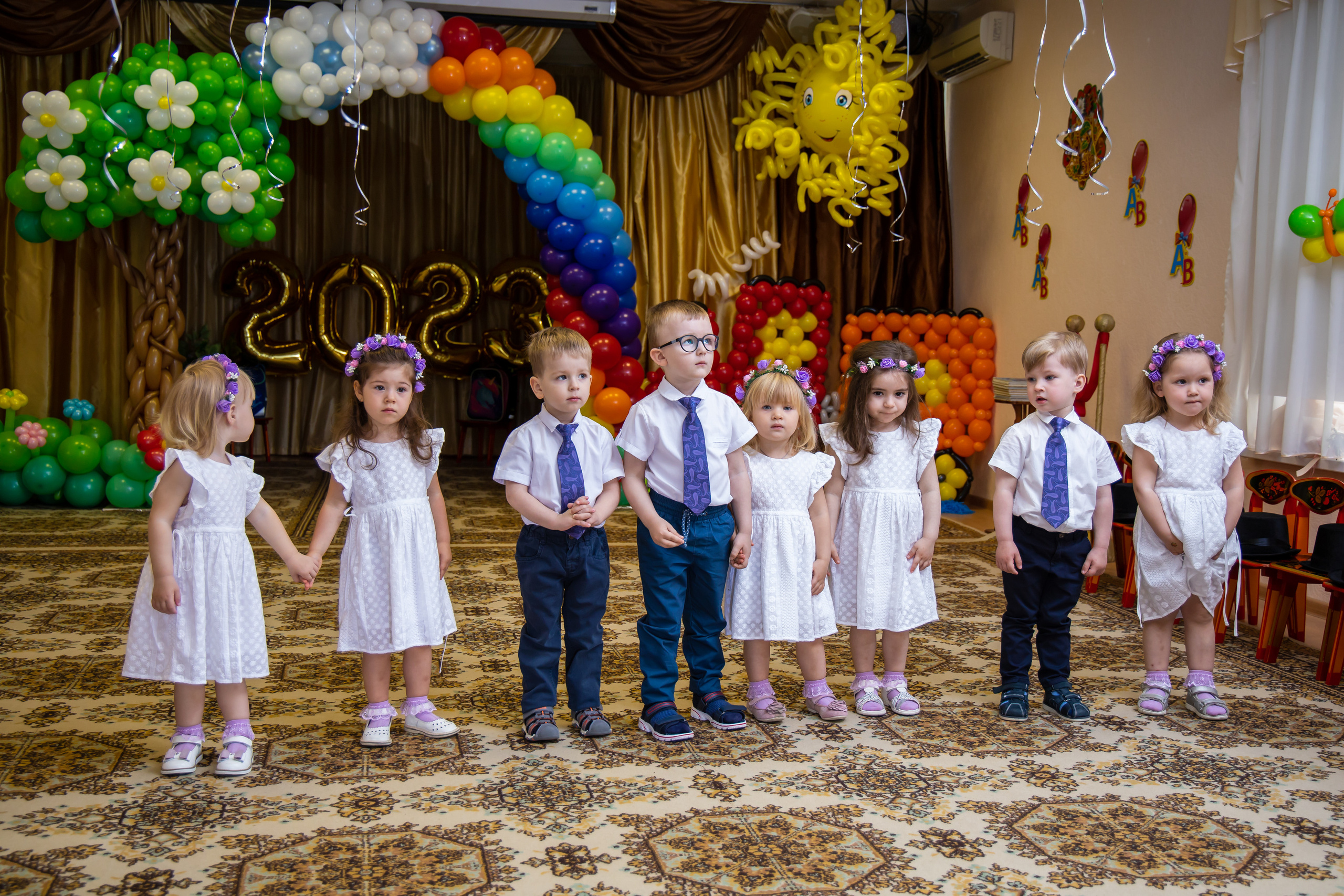 ВЫПУСКНОЙ детский сад 2023 малыши. Профессиональная фото и видеосъемка. Москва