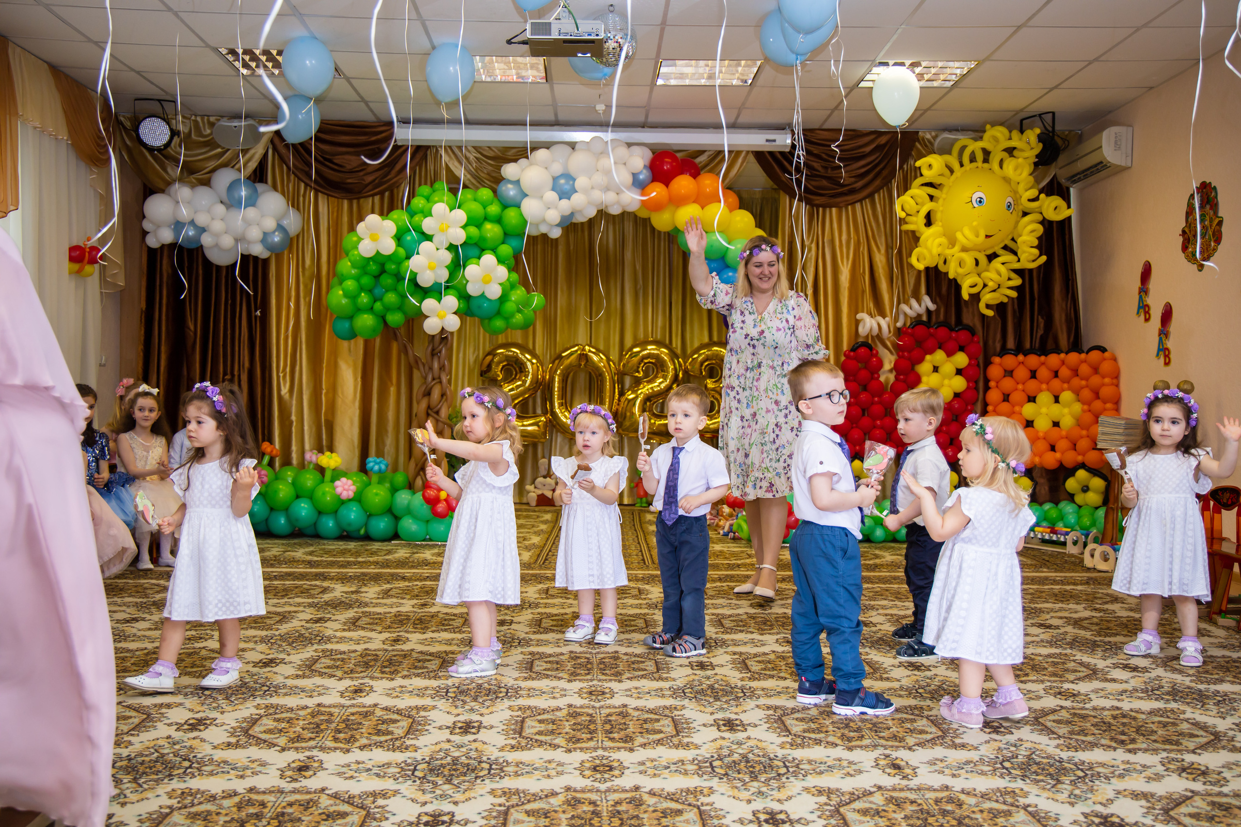 ВЫПУСКНОЙ детский сад 2023 малыши. Профессиональная фото и видеосъемка. Москва