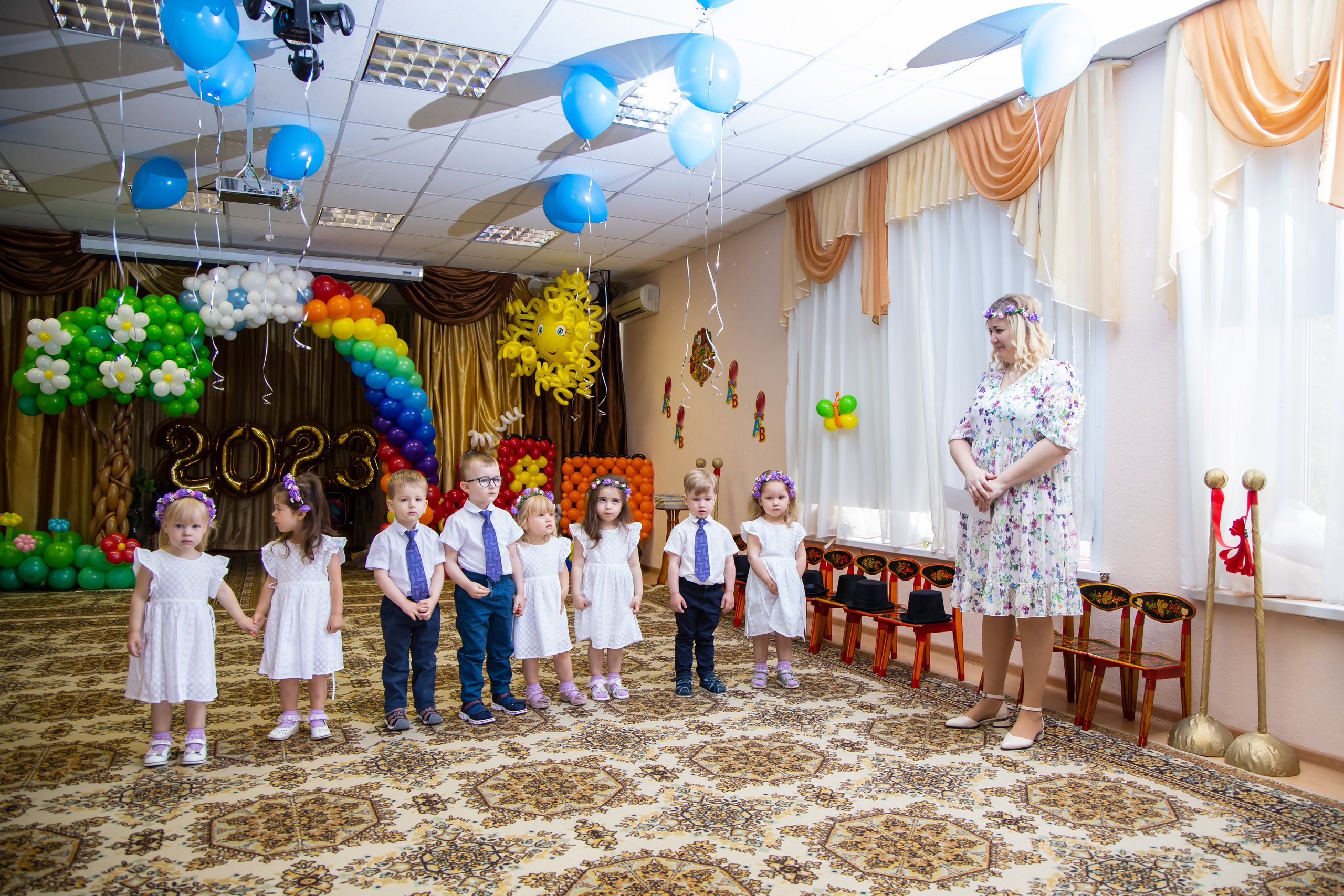 ВЫПУСКНОЙ детский сад 2023 малыши. Профессиональная фото и видеосъемка. Москва