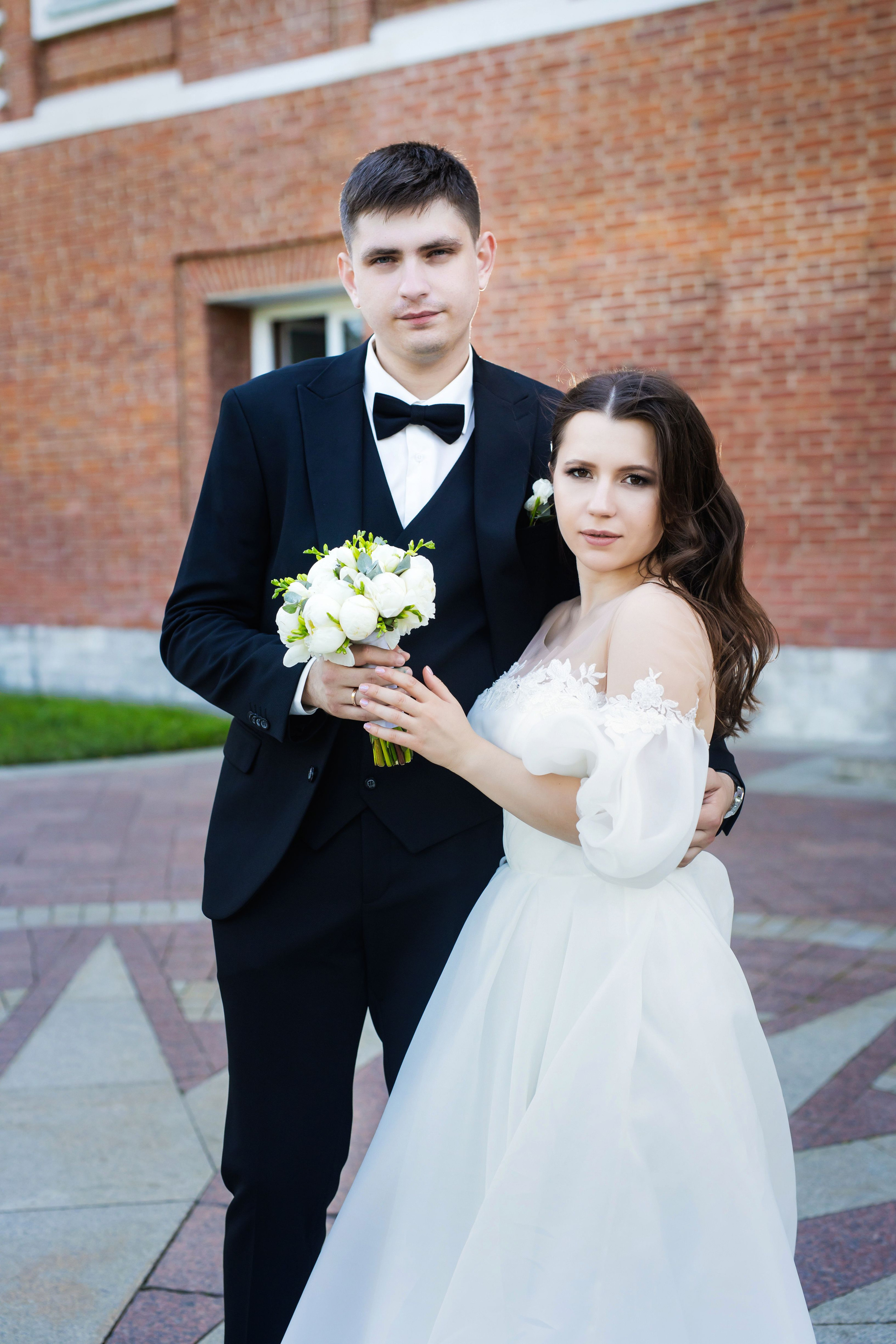 Свадебная прогулка в Царицыно. Профессиональная фото и видеосъемка. Москва